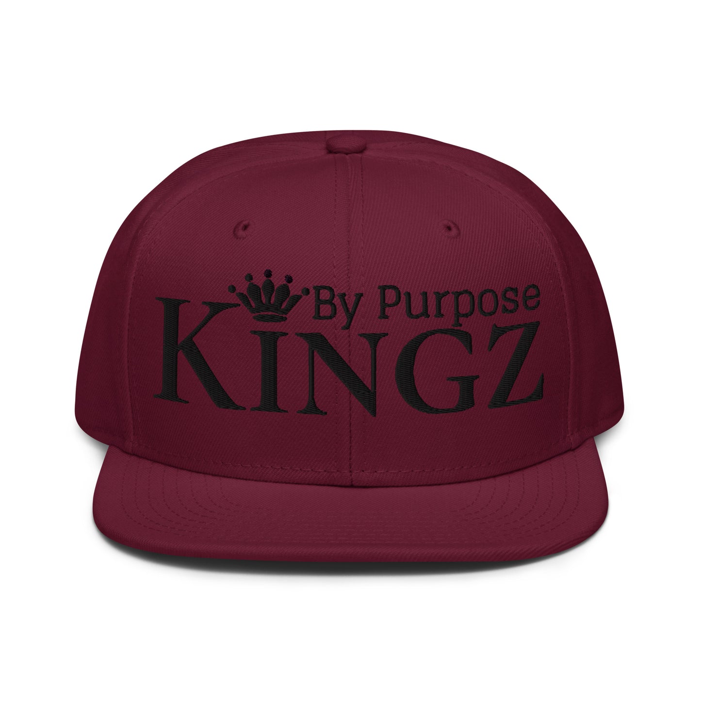 Snapback-Kappe „Kingz By Purpose“ in Schwarz