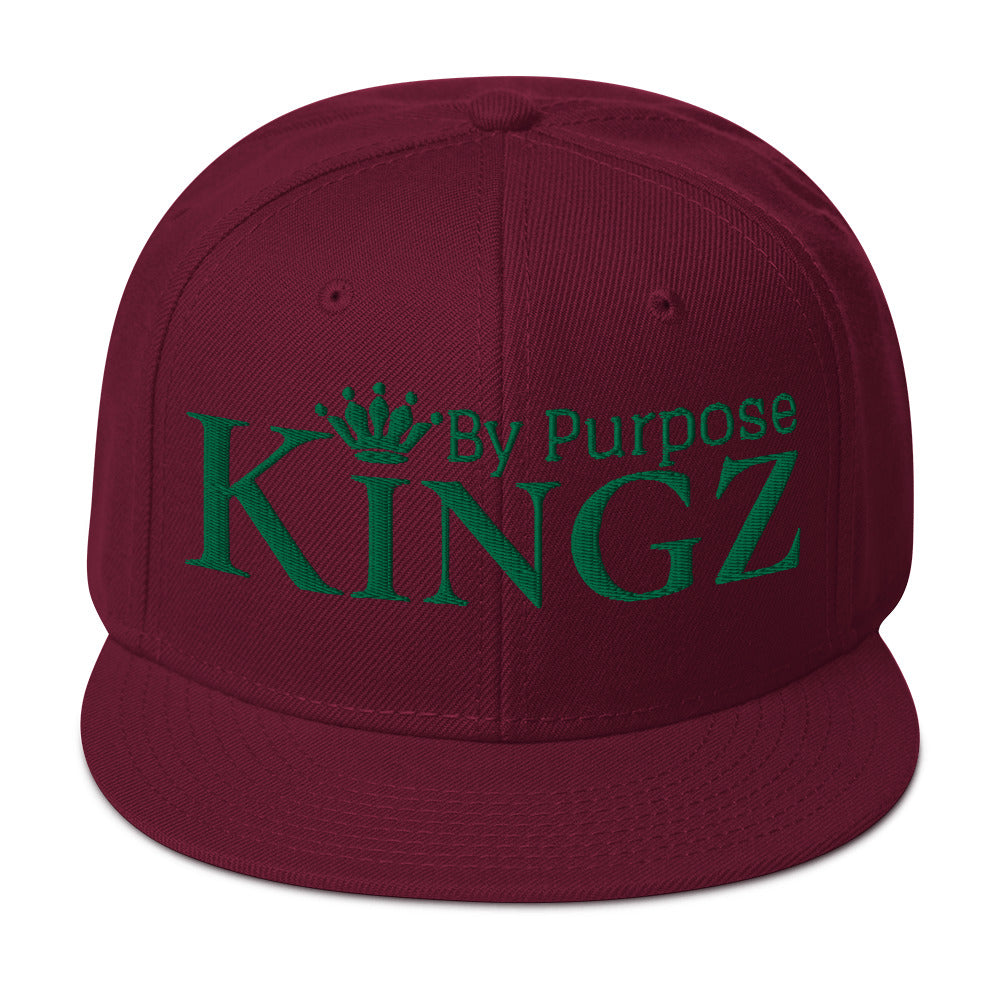 Kingz By Purpose Kelly Green Snapback
