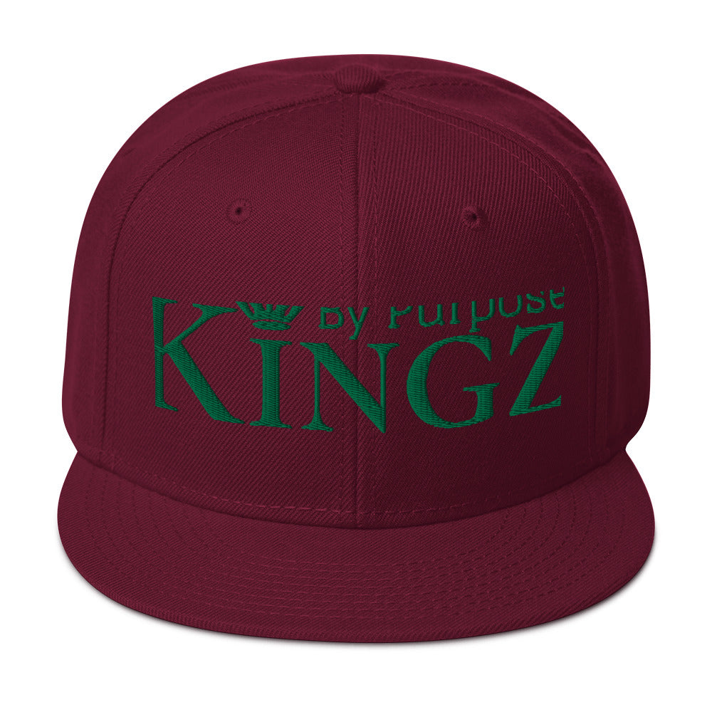 Kingz By Purpose Kelly Green Snapback