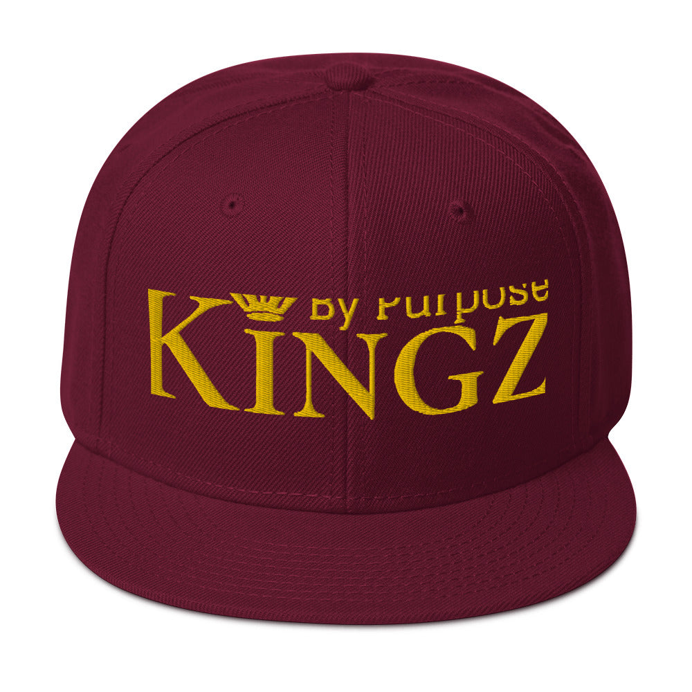 Kingz By Purpose Royal Gold Snapback