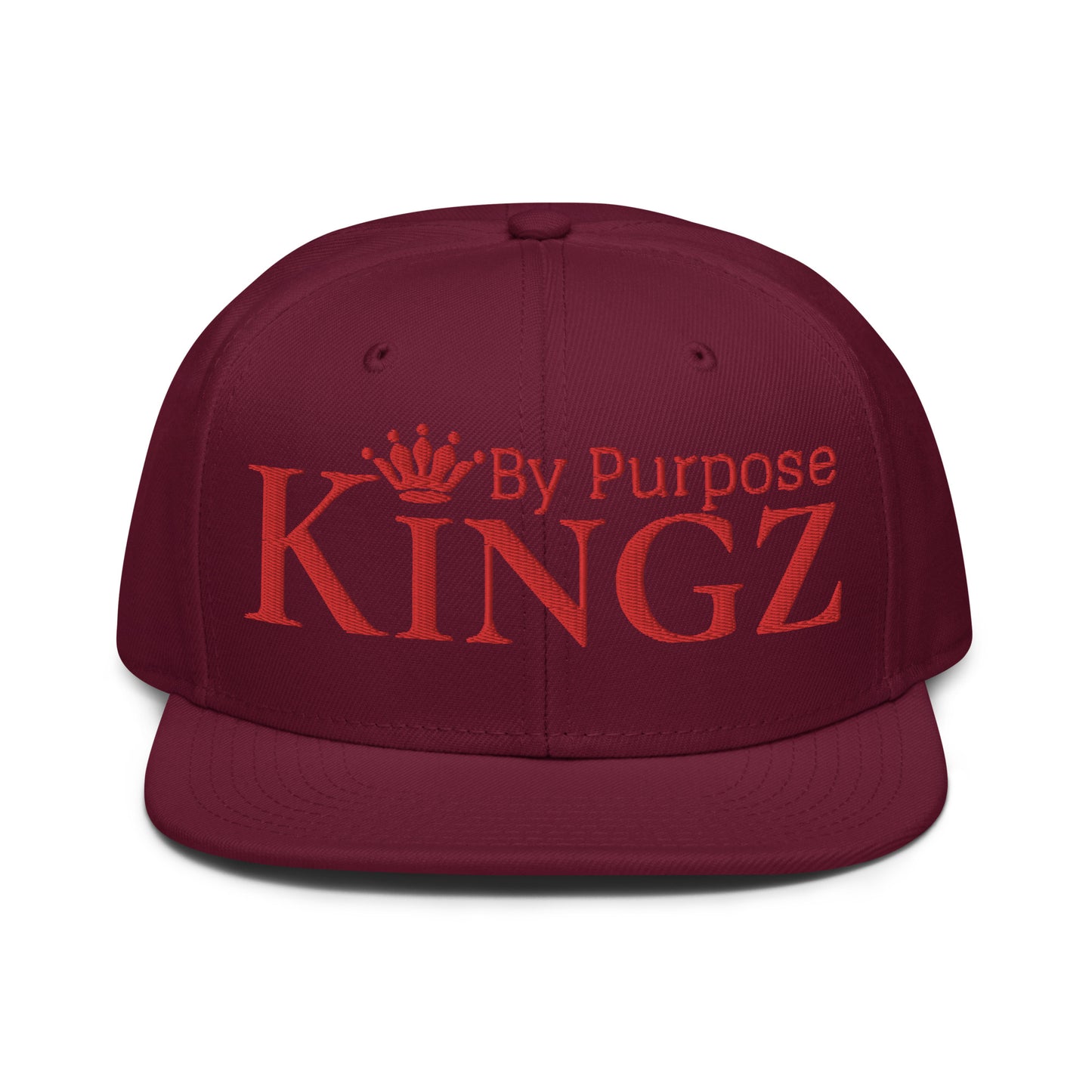 Kingz By Purpose Snapback-Kappe „Wolfpack“ in Rot