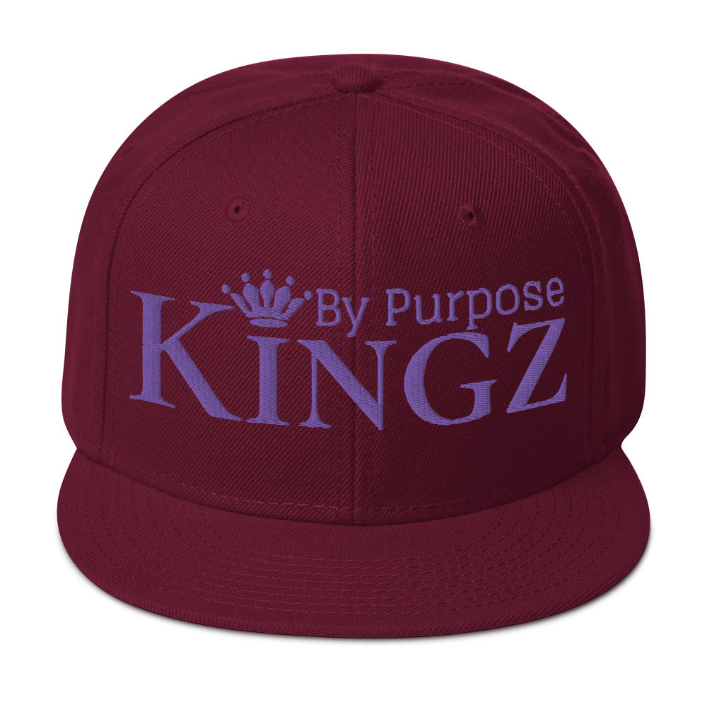 Kingz By Purpose Royal Purple Snapback