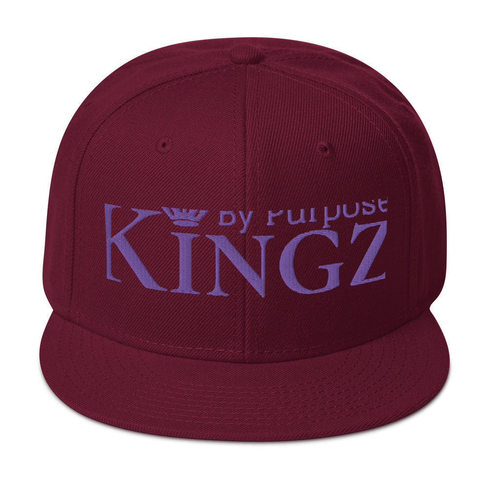 Kingz By Purpose Royal Purple Snapback