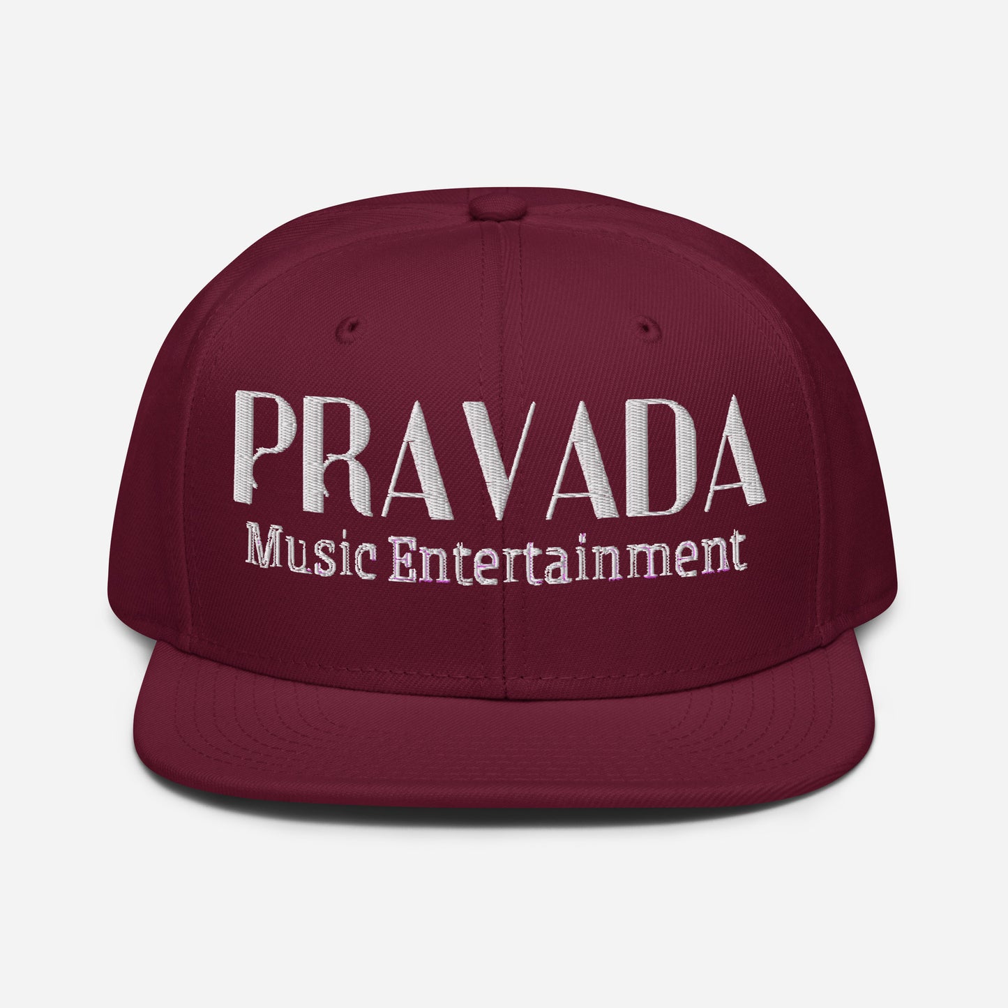 Pravada Music Entertainment White (Snapback)