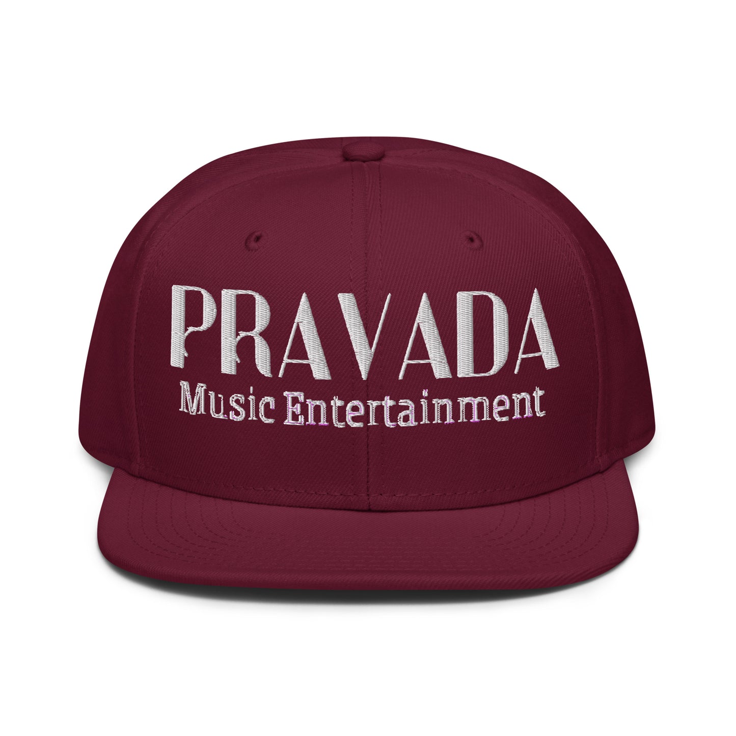 Pravada Music Entertainment White (Snapback)