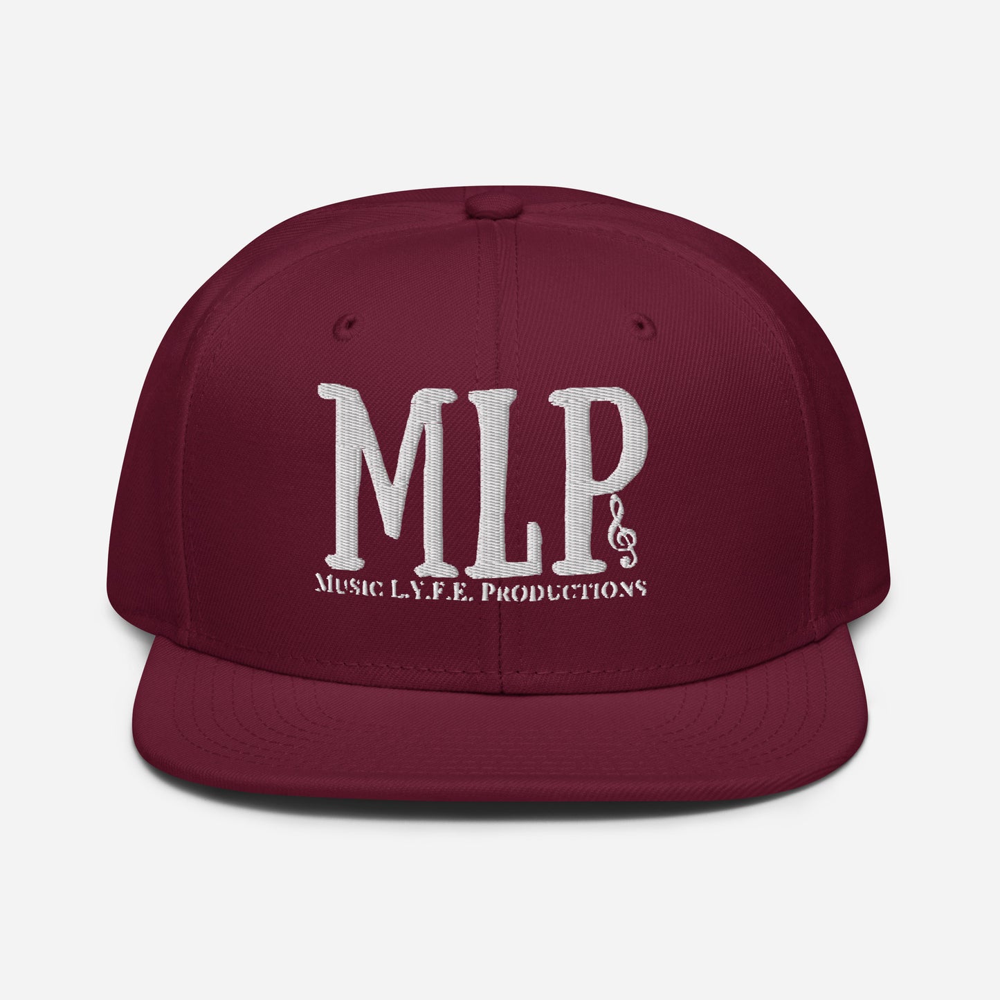 Music L.Y.F.E. Productions White (Snapback)