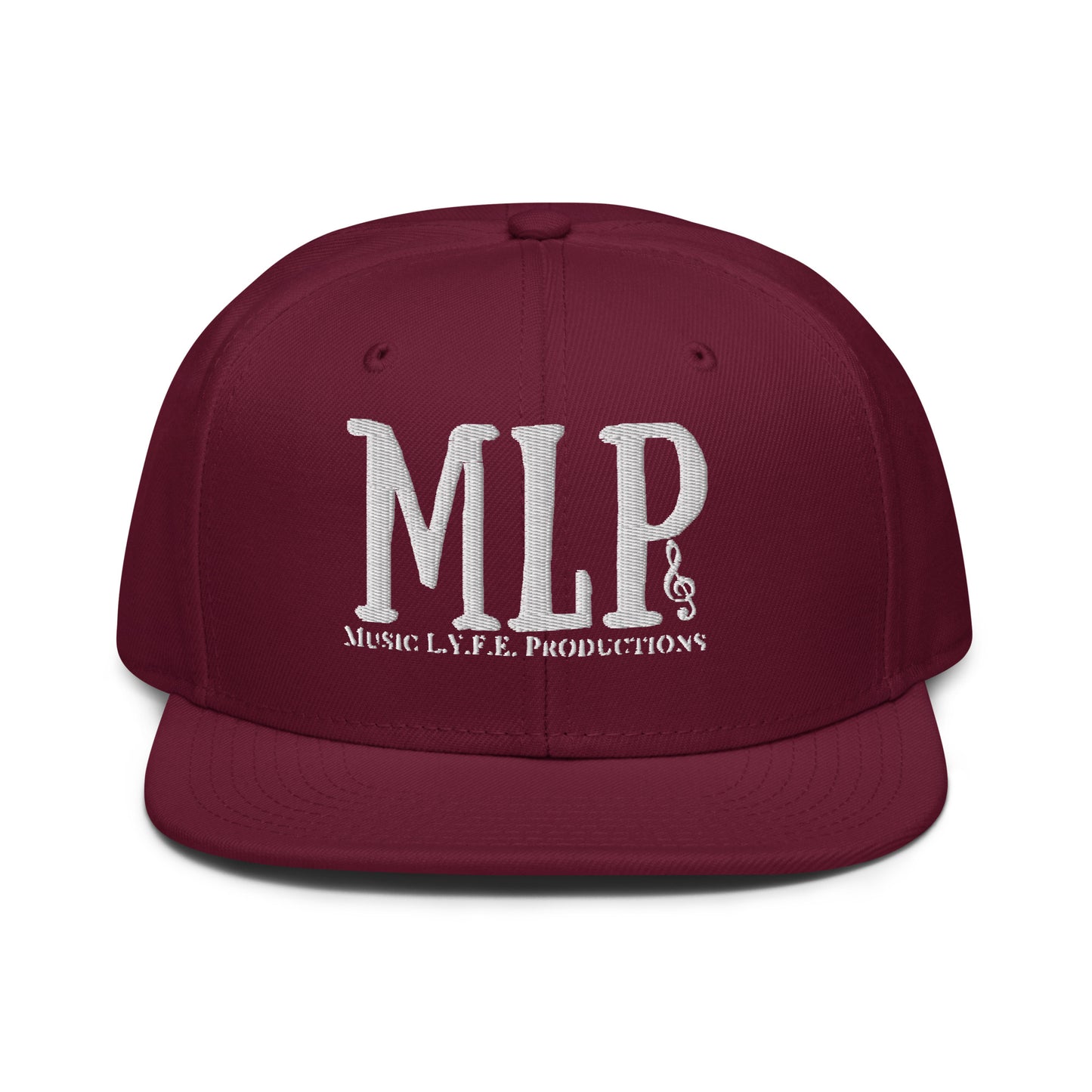 Music L.Y.F.E. Productions White (Snapback)