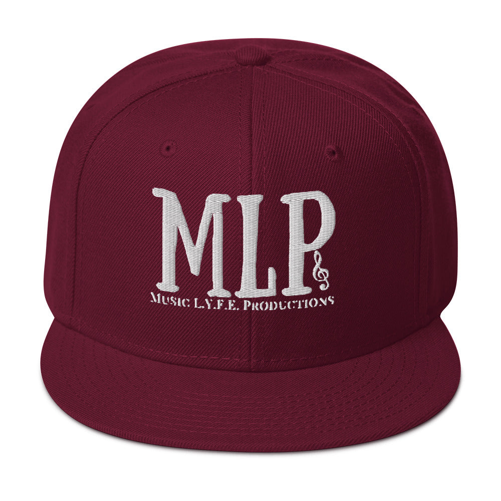 Music L.Y.F.E. Productions White (Snapback)