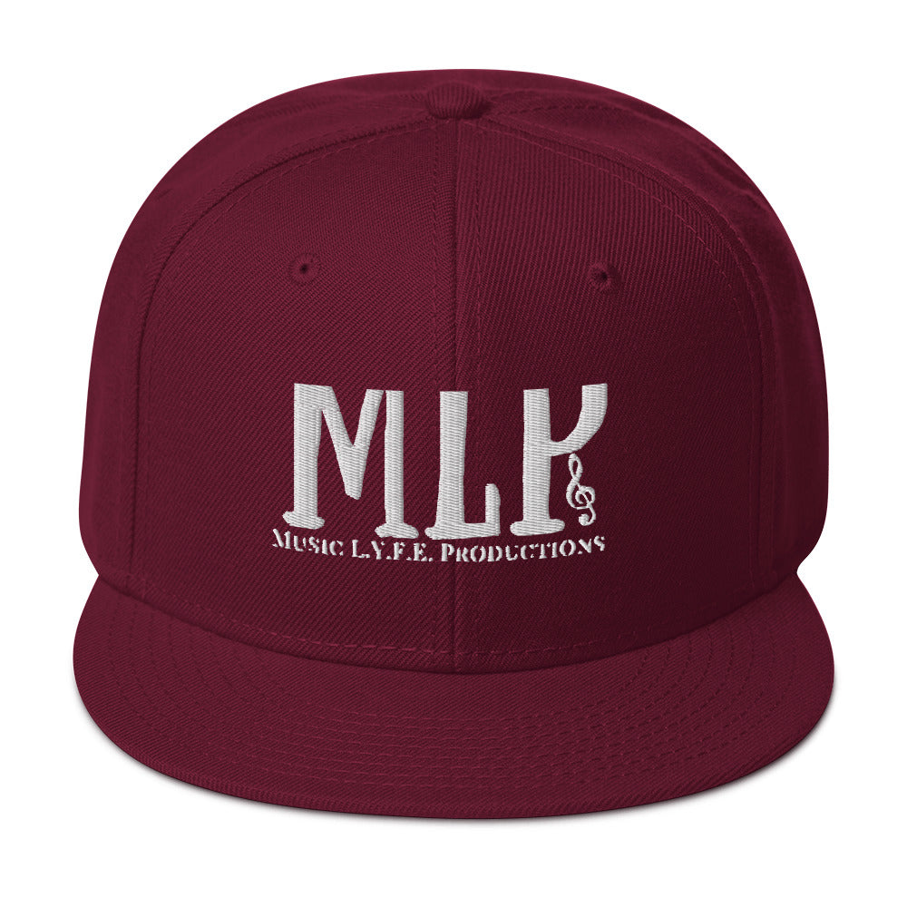 Music L.Y.F.E. Productions White (Snapback)