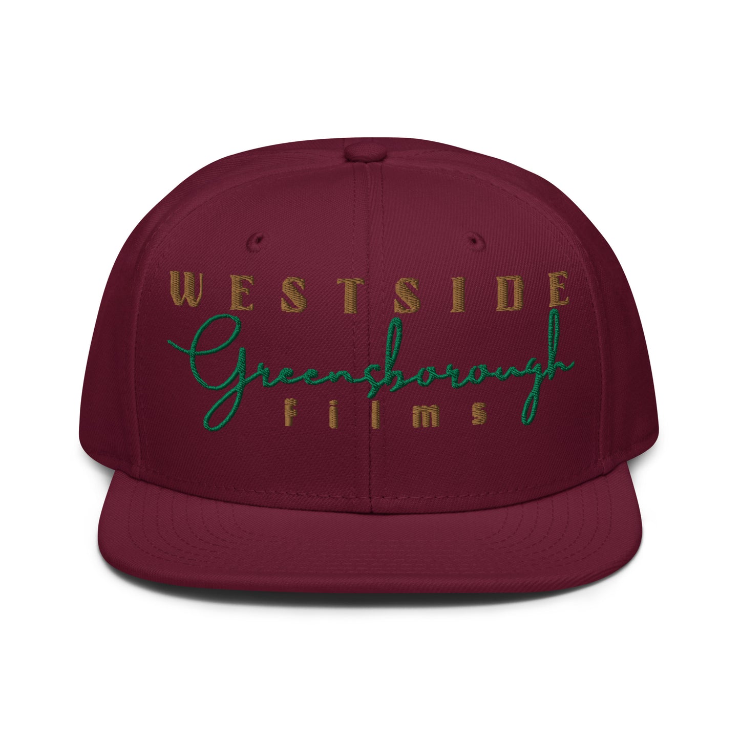 Westside Greensborough Films Old Gold/Kelly Green (Snapback)
