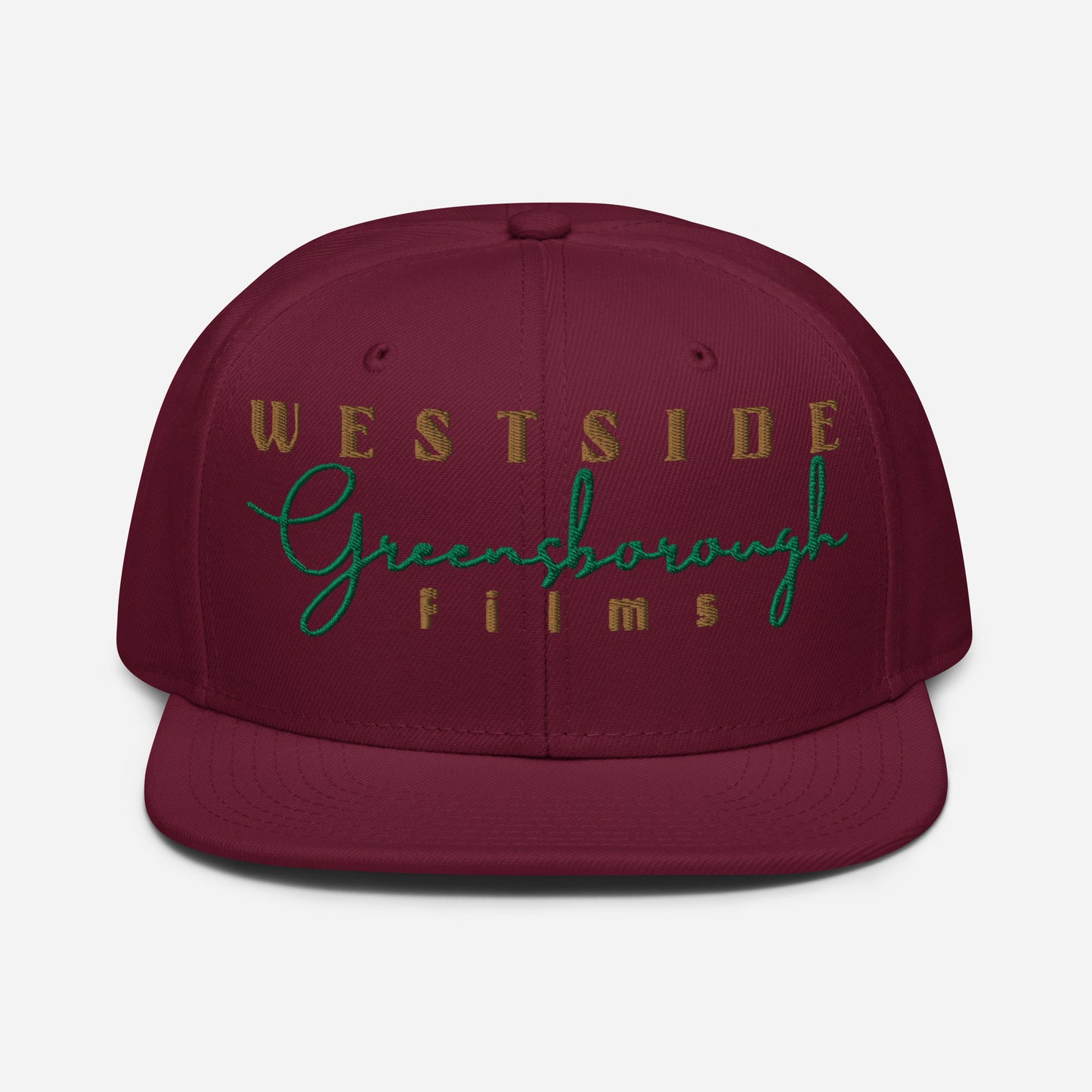 Westside Greensborough Films Old Gold/Kelly Green (Snapback)
