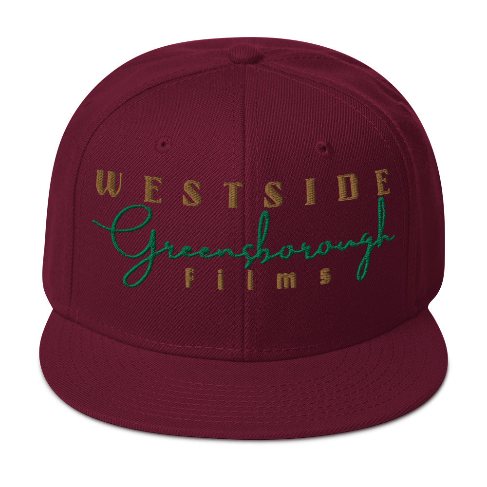 Westside Greensborough Films Old Gold/Kelly Green (Snapback)