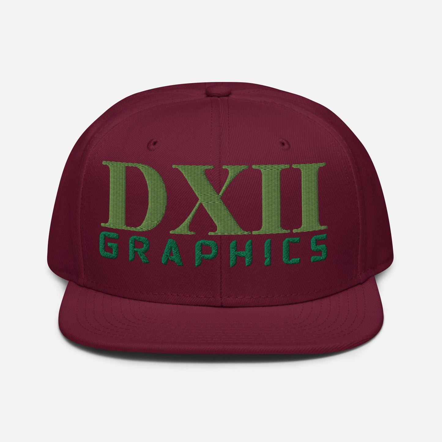 DXII/512 Graphics Kiwi Green/Kelly Green (Snapback)