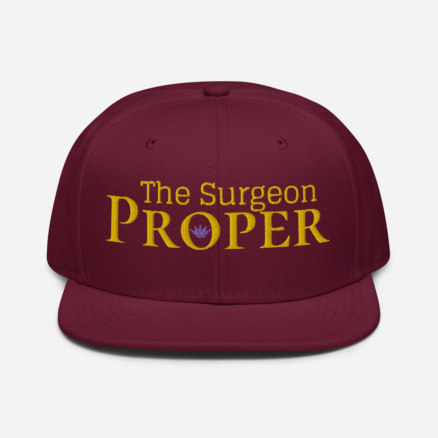 Proper The Surgeon Royal Combo (Gold/Gold/Purple) I Snapback Hat