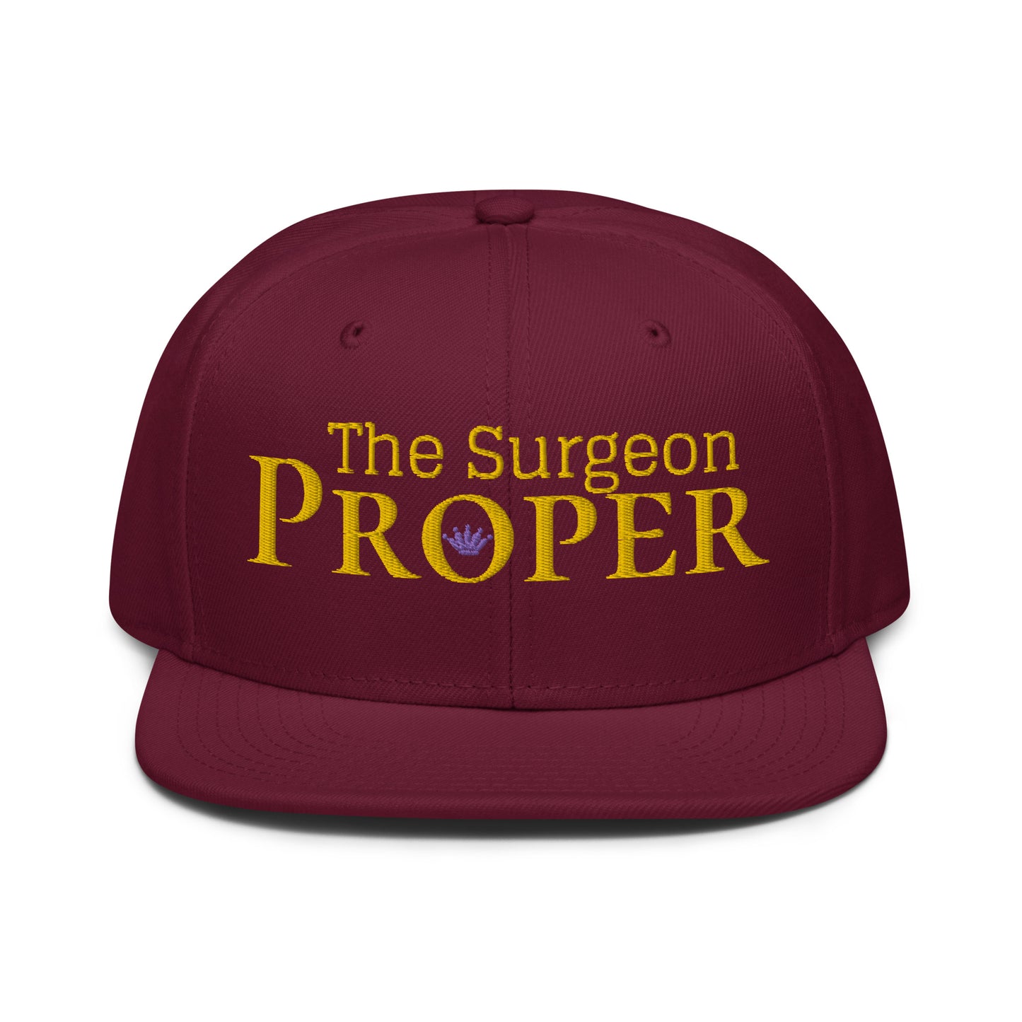 Proper The Surgeon Royal Combo (Gold/Gold/Purple) I Snapback Hat