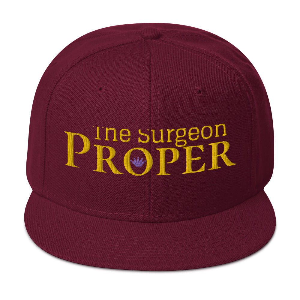 Proper The Surgeon Royal Combo (Gold/Gold/Purple) I Snapback Hat