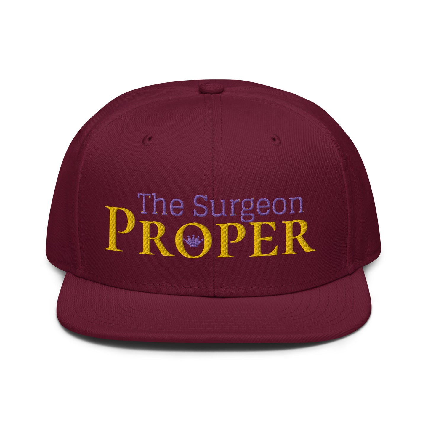 Proper The Surgeon Royal Combo (Gold/Purple/Purple) I Snapback Hat