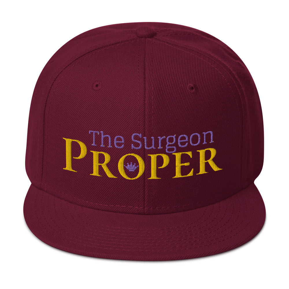 Proper The Surgeon Royal Combo (Gold/Purple/Purple) I Snapback Hat
