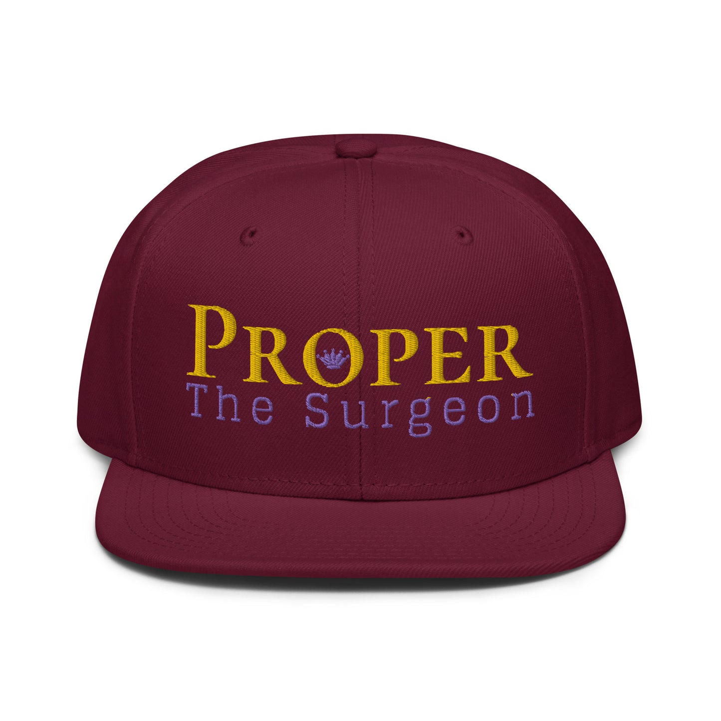 Proper The Surgeon Royal Combo (Gold/Lila/Lila) II Snapback-Kappe