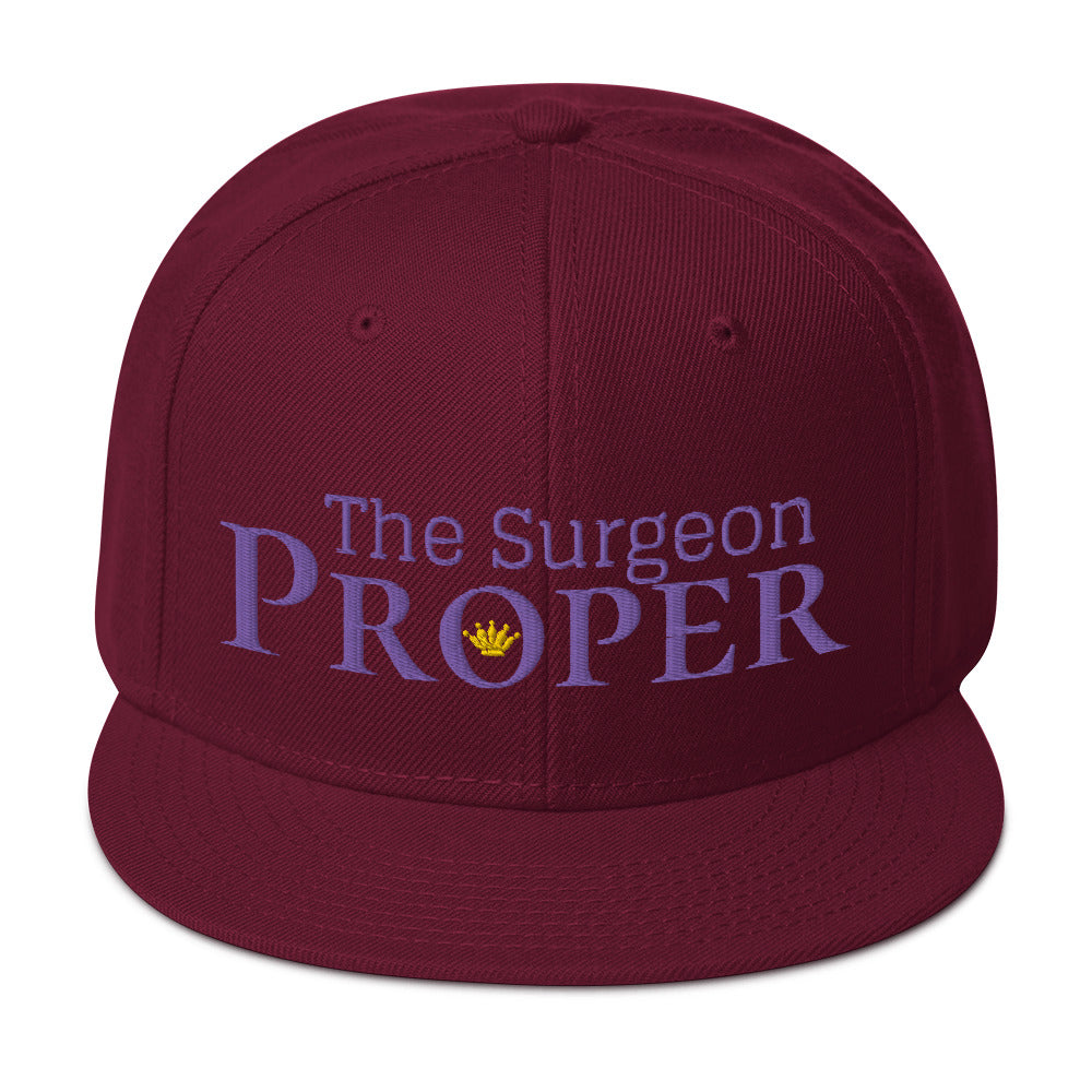 Proper The Surgeon Royal Combo (Purple/Purple/Gold) I Snapback Hat