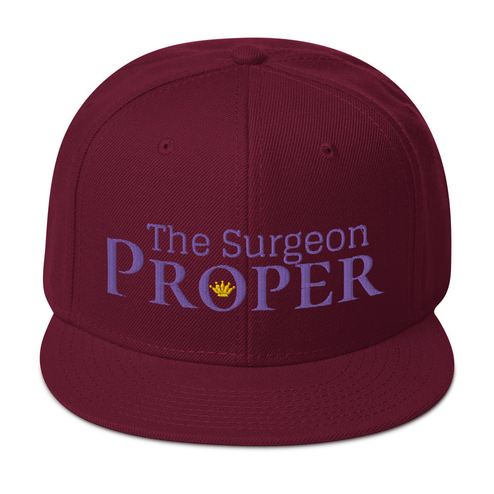 Proper The Surgeon Royal Combo (Purple/Purple/Gold) I Snapback Hat
