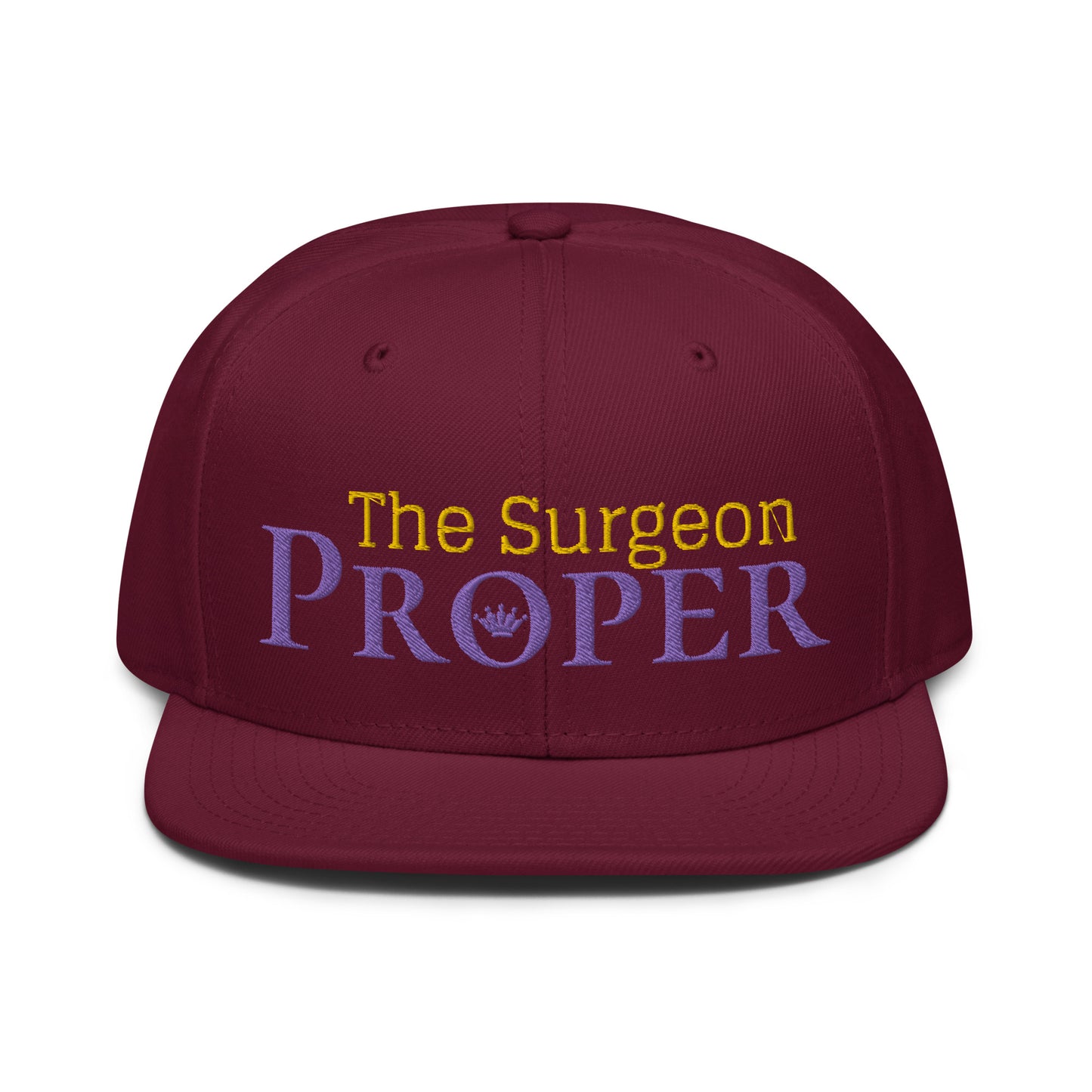 Proper The Surgeon Royal Combo (Purple/Gold/Purple) I Snapback Hat