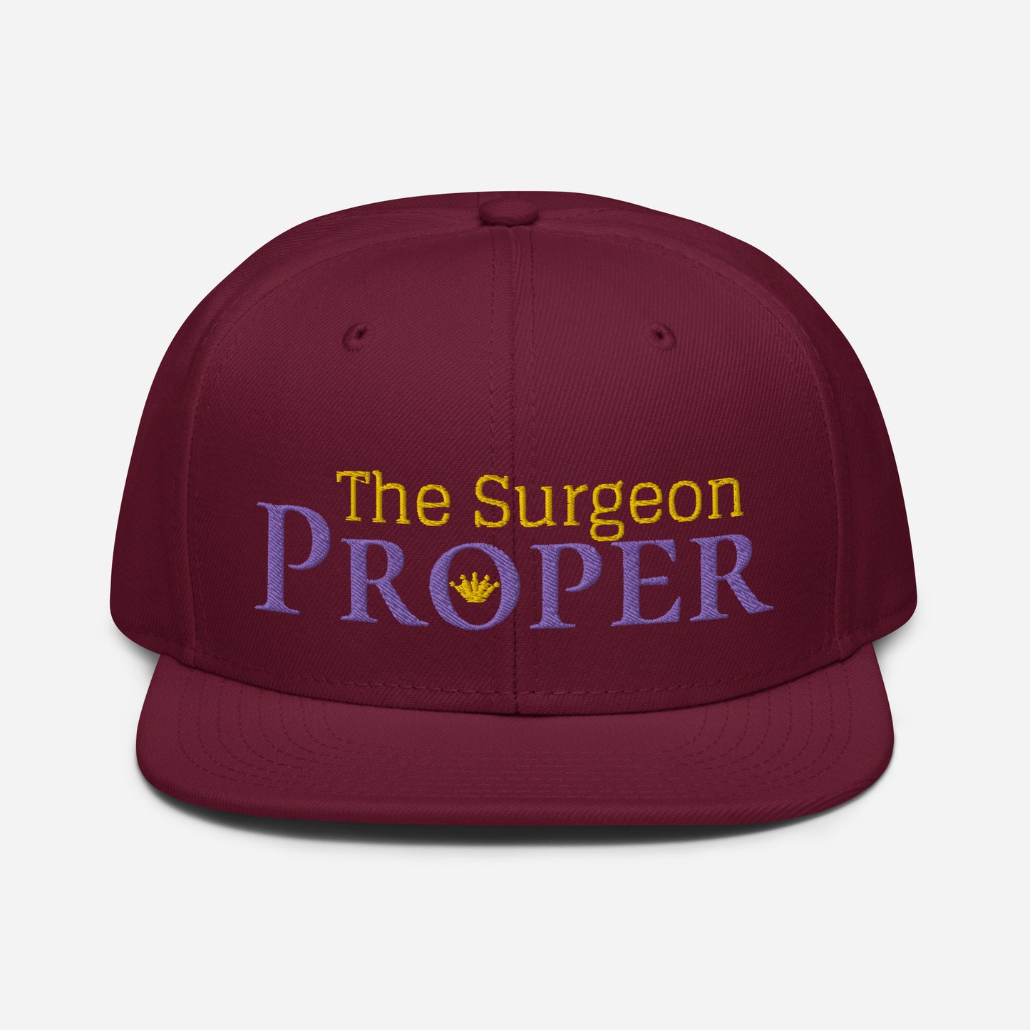 Proper The Surgeon Royal Combo (Purple/Gold/Gold) I Snapback Hat