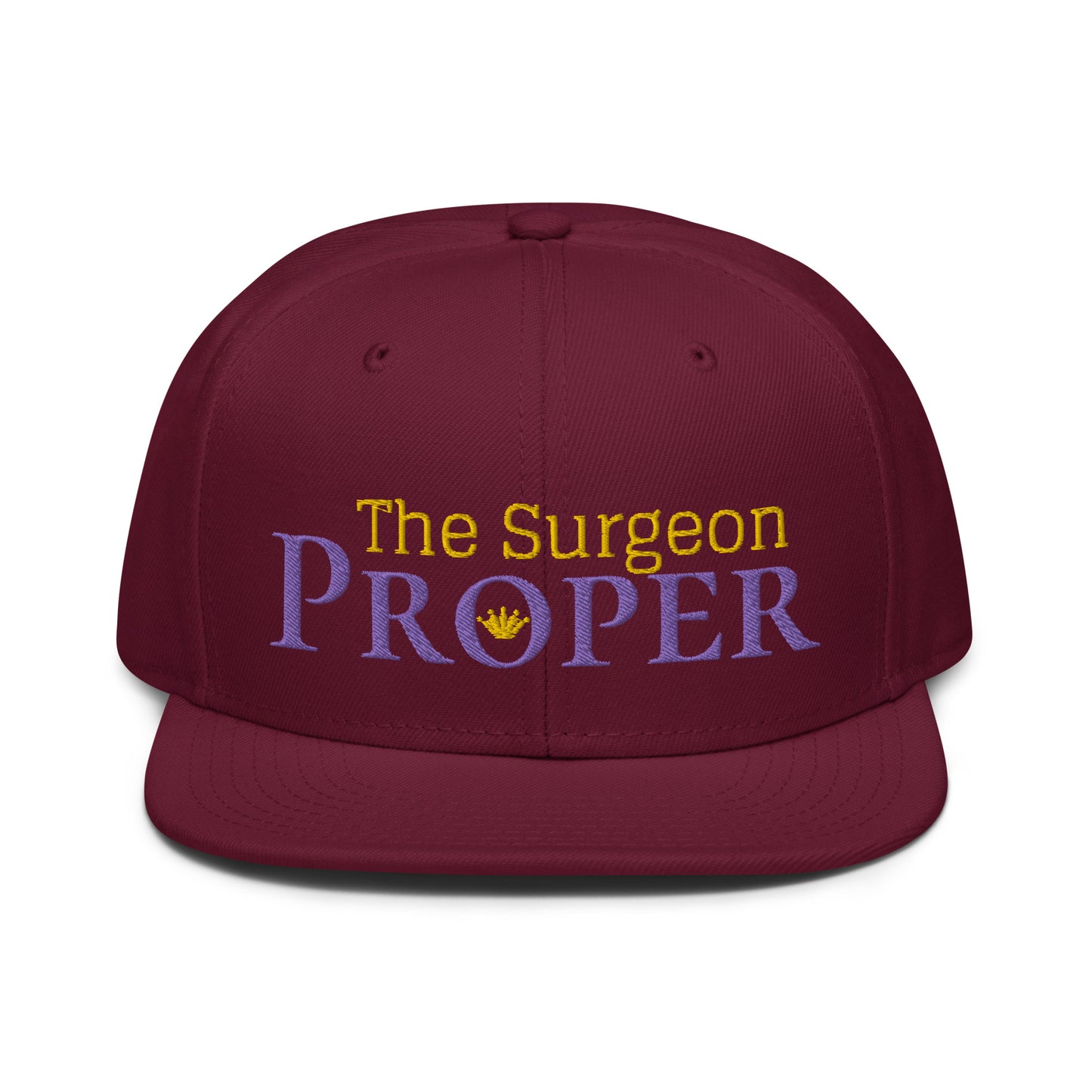 Proper The Surgeon Royal Combo (Purple/Gold/Gold) I Snapback Hat