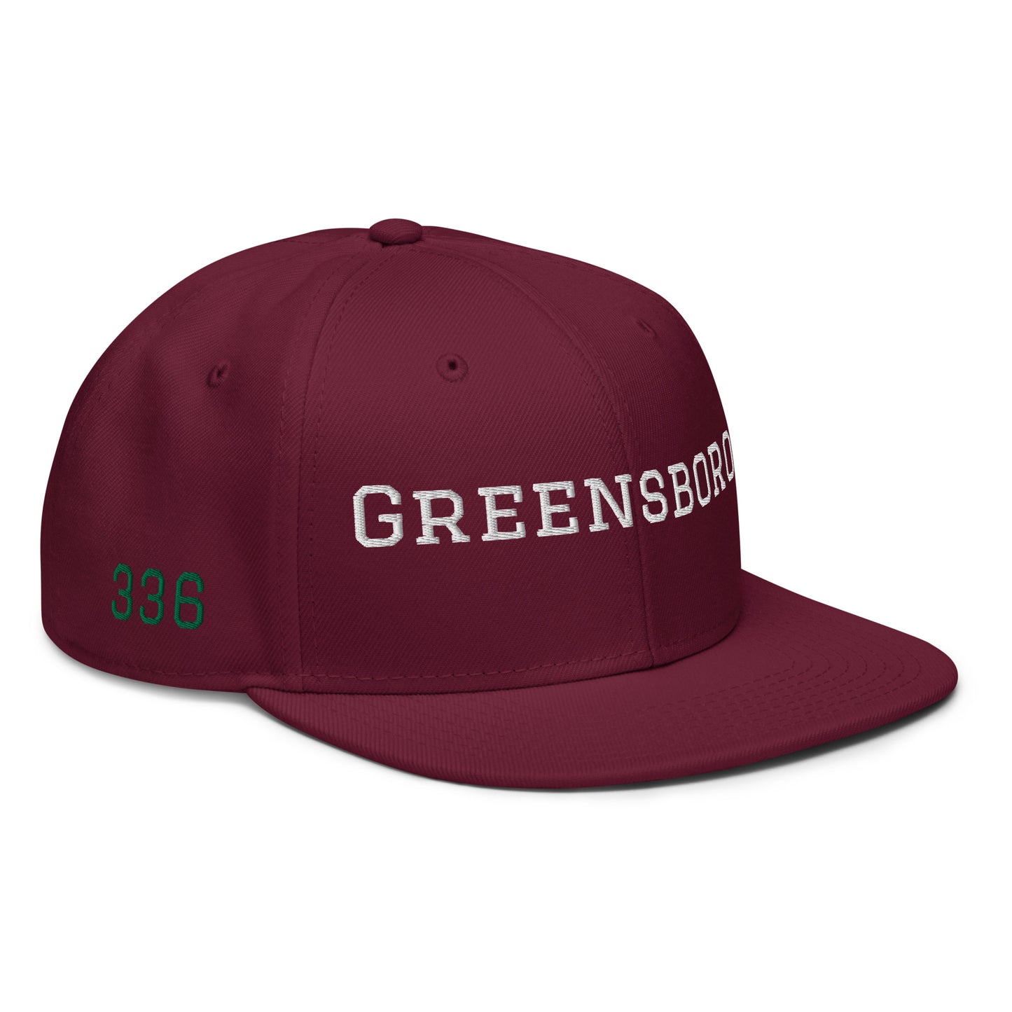 Greensboro ‘White/Kelly Green’ (Snapback)