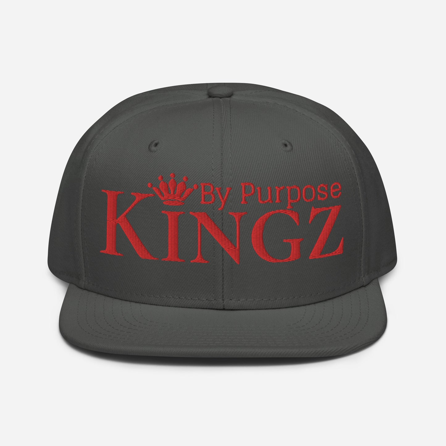 Kingz By Purpose Snapback-Kappe „Wolfpack“ in Rot