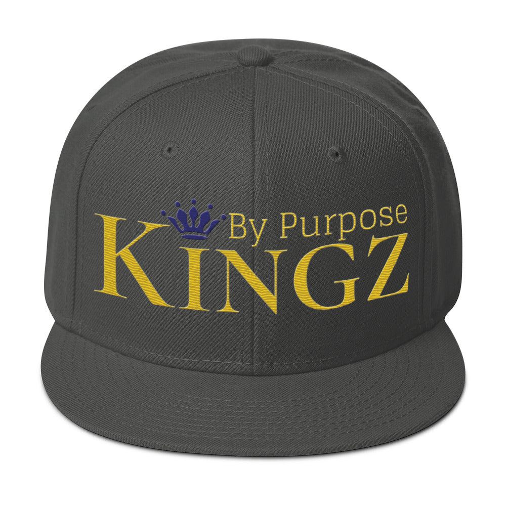 Kingz By Purpose Royal Combo (Gold/Gold/Purple) Snapback