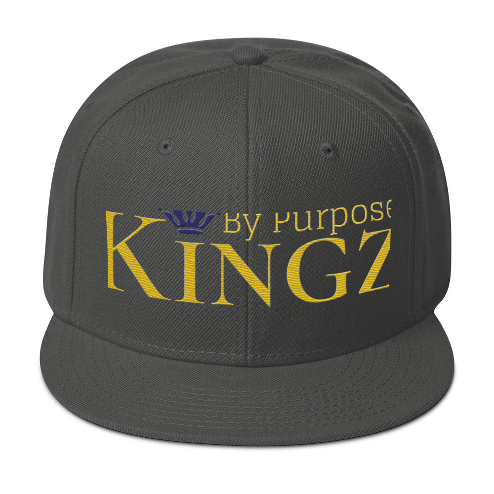 Kingz By Purpose Royal Combo (Gold/Gold/Purple) Snapback