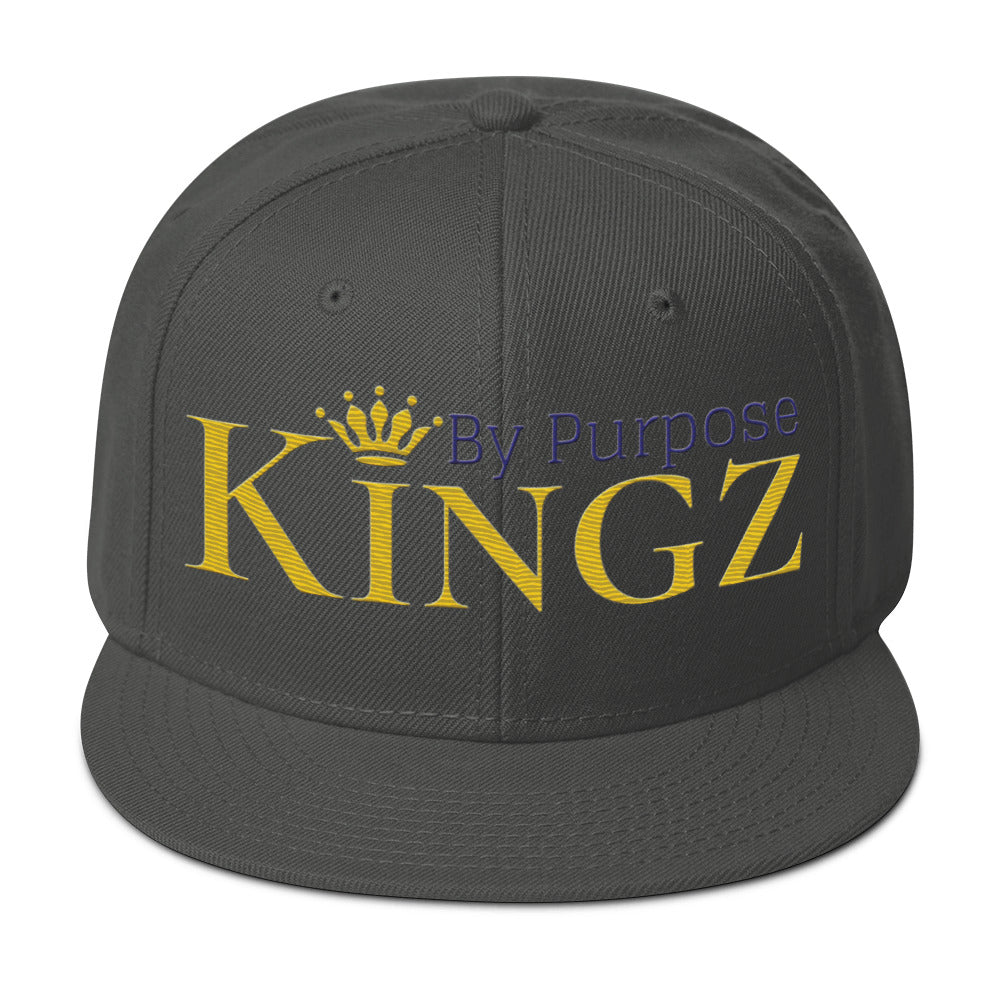 Kingz By Purpose Royal Combo (Gold/Purple/Gold) Snapback