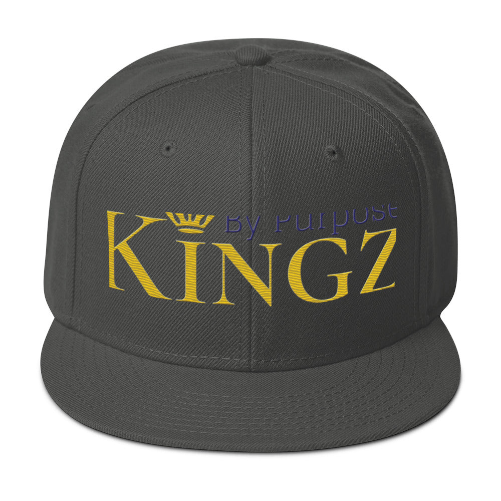 Kingz By Purpose Royal Combo (Gold/Purple/Gold) Snapback