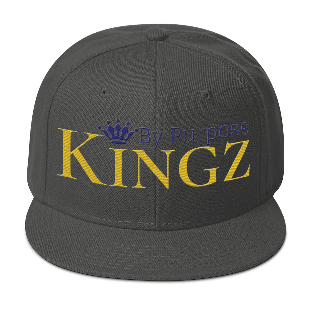 Kingz By Purpose Royal Combo (Gold/Purple/Purple) Snapback