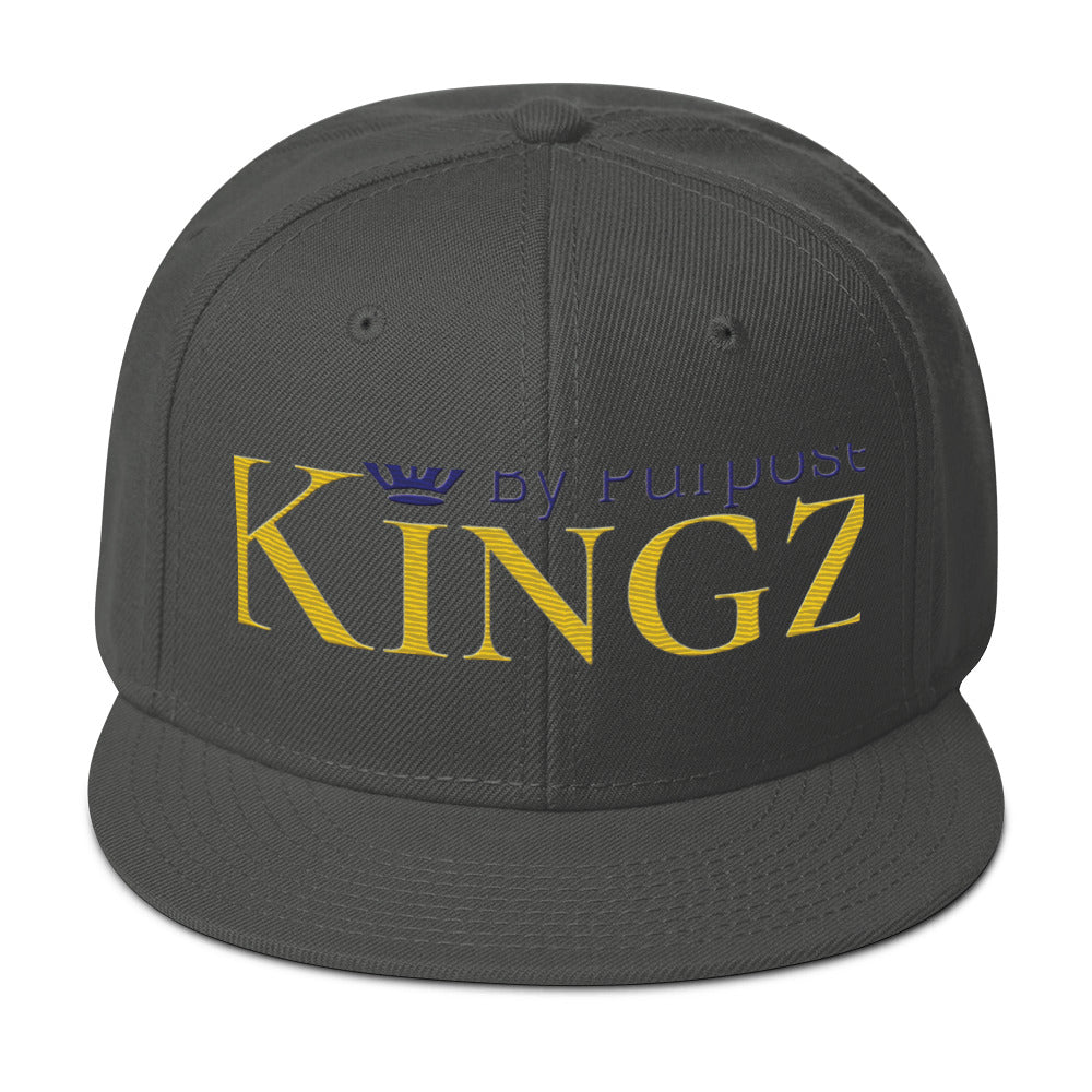 Kingz By Purpose Royal Combo (Gold/Purple/Purple) Snapback