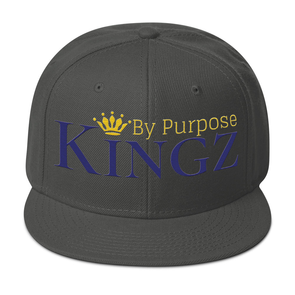 Kingz By Purpose Royal Combo (Purple/Gold/Gold) Snapback