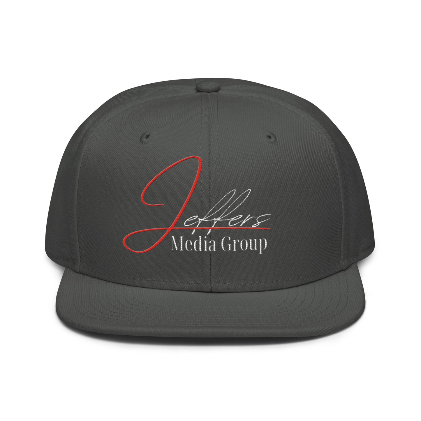 Jeffers Media Group Red J/White (Snapback)