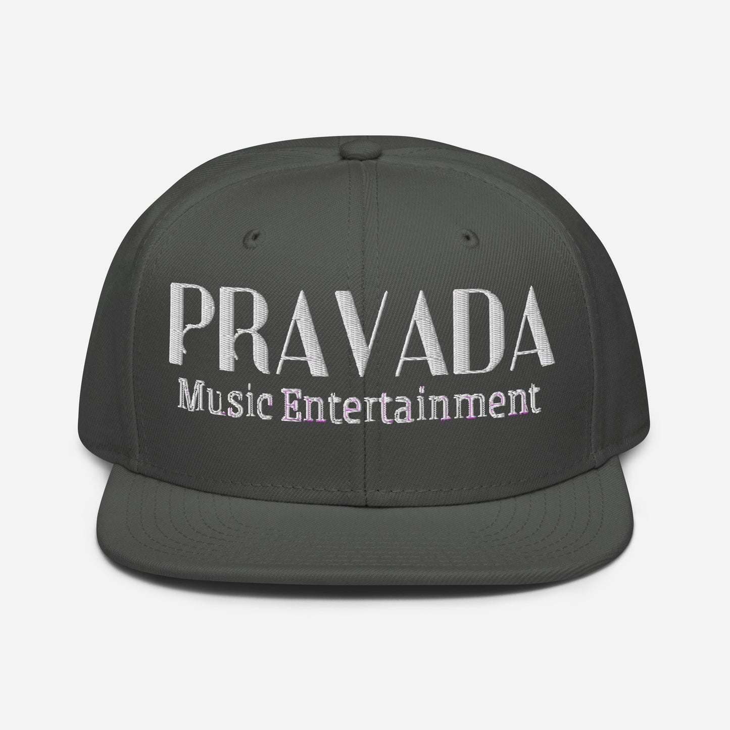 Pravada Music Entertainment White (Snapback)