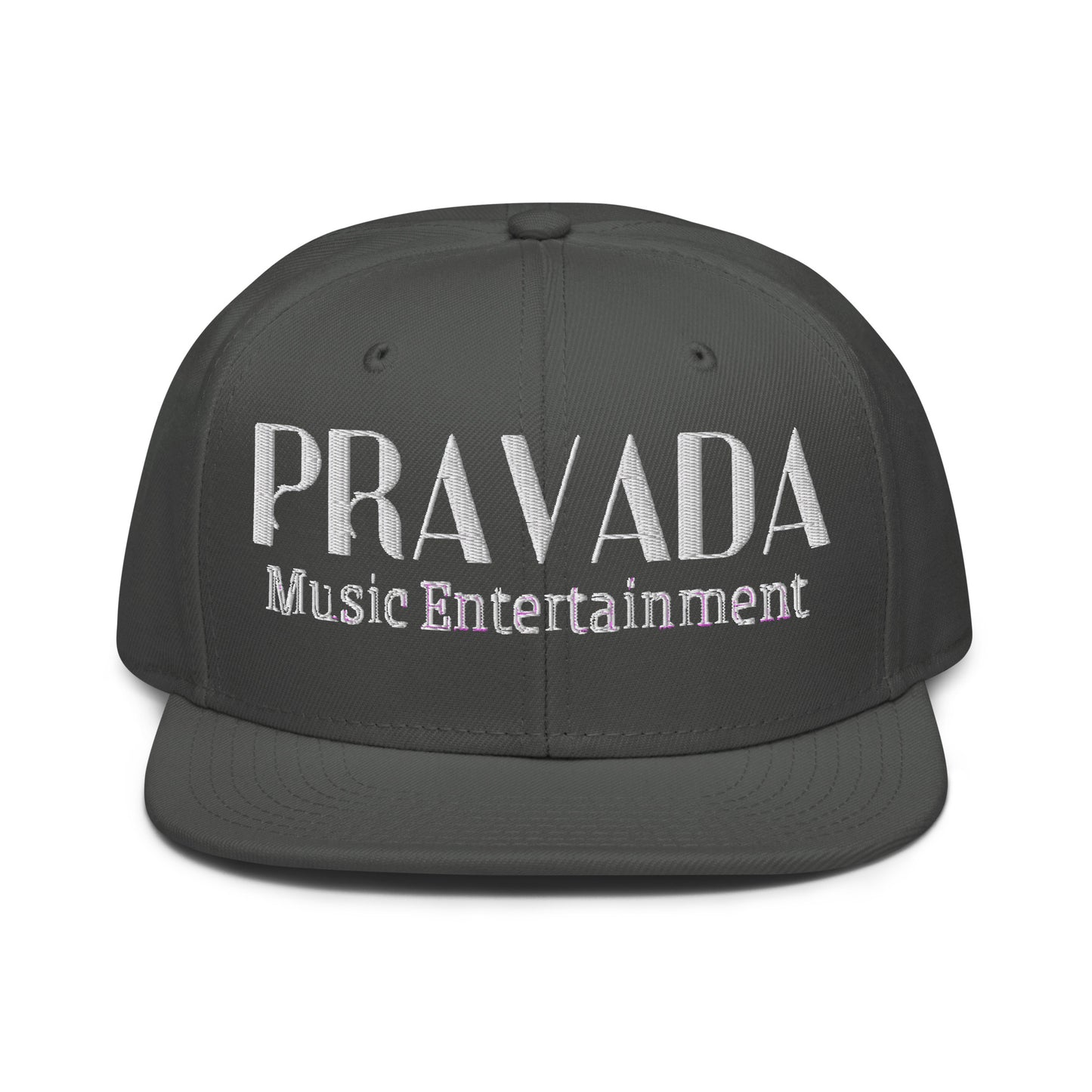 Pravada Music Entertainment White (Snapback)