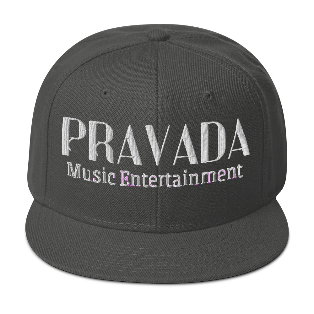 Pravada Music Entertainment White (Snapback)