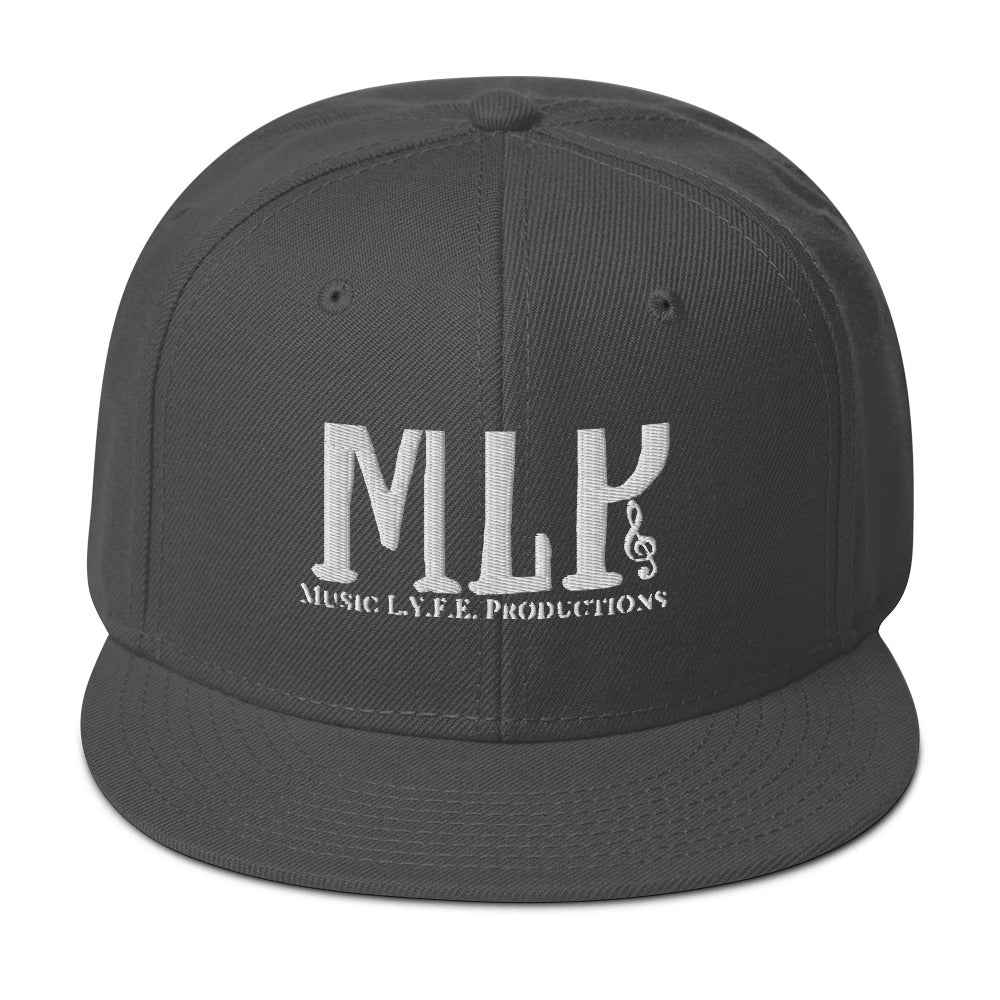 Music L.Y.F.E. Productions White (Snapback)