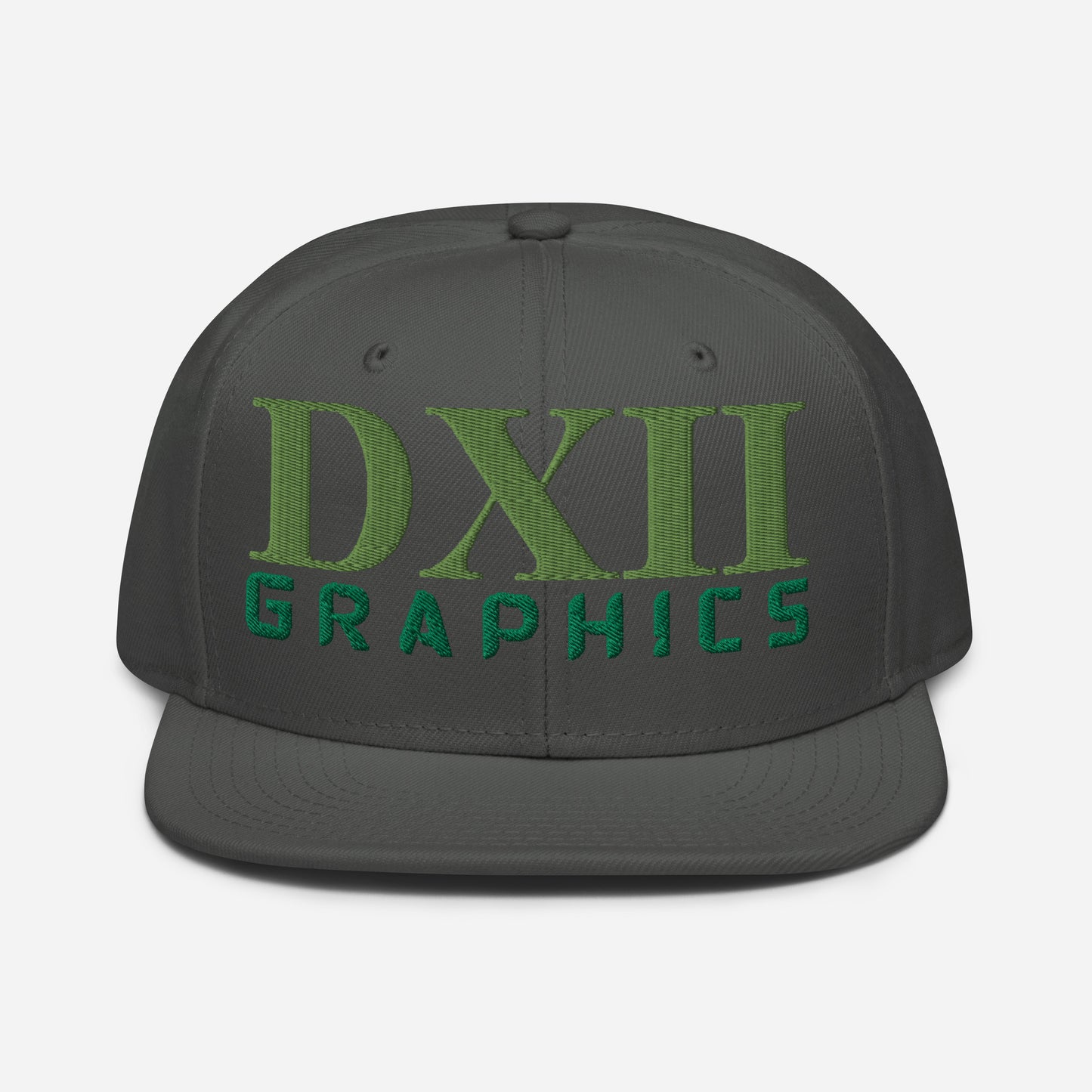DXII/512 Graphics Kiwi Green/Kelly Green (Snapback)