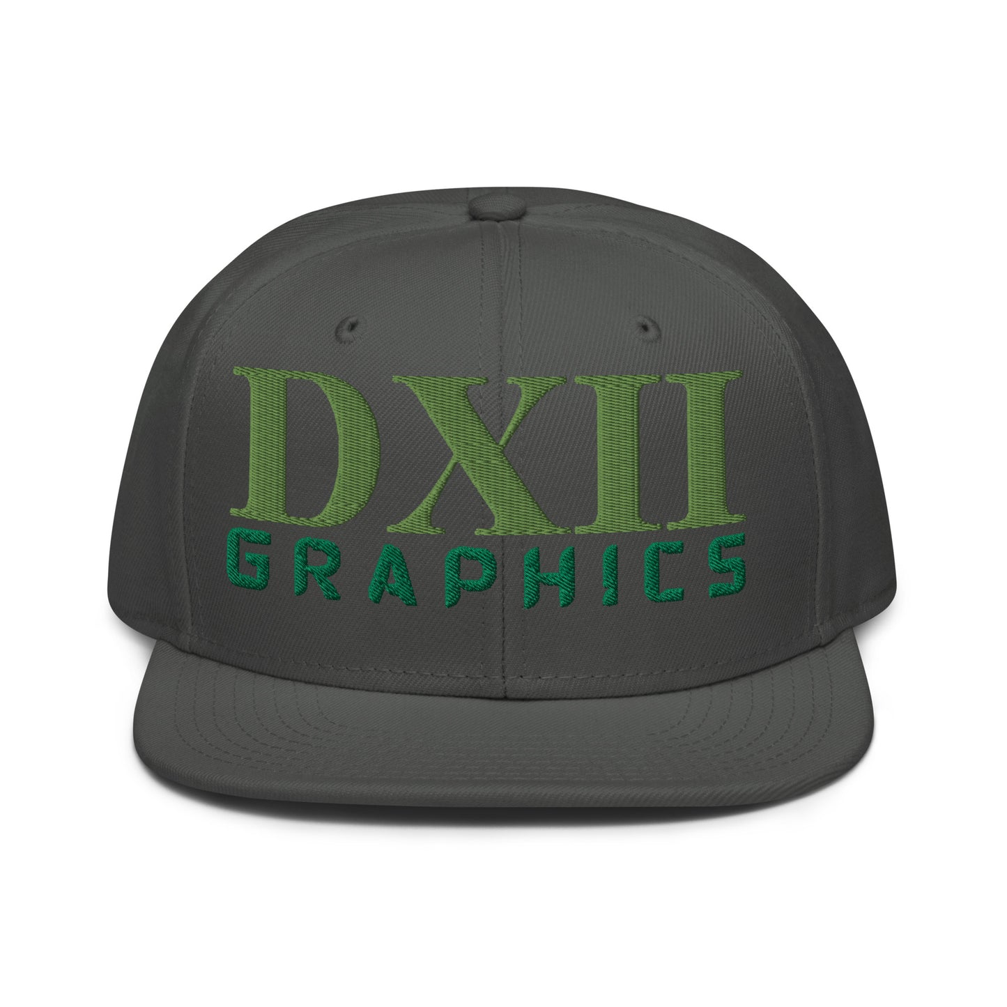 DXII/512 Graphics Kiwi Green/Kelly Green (Snapback)