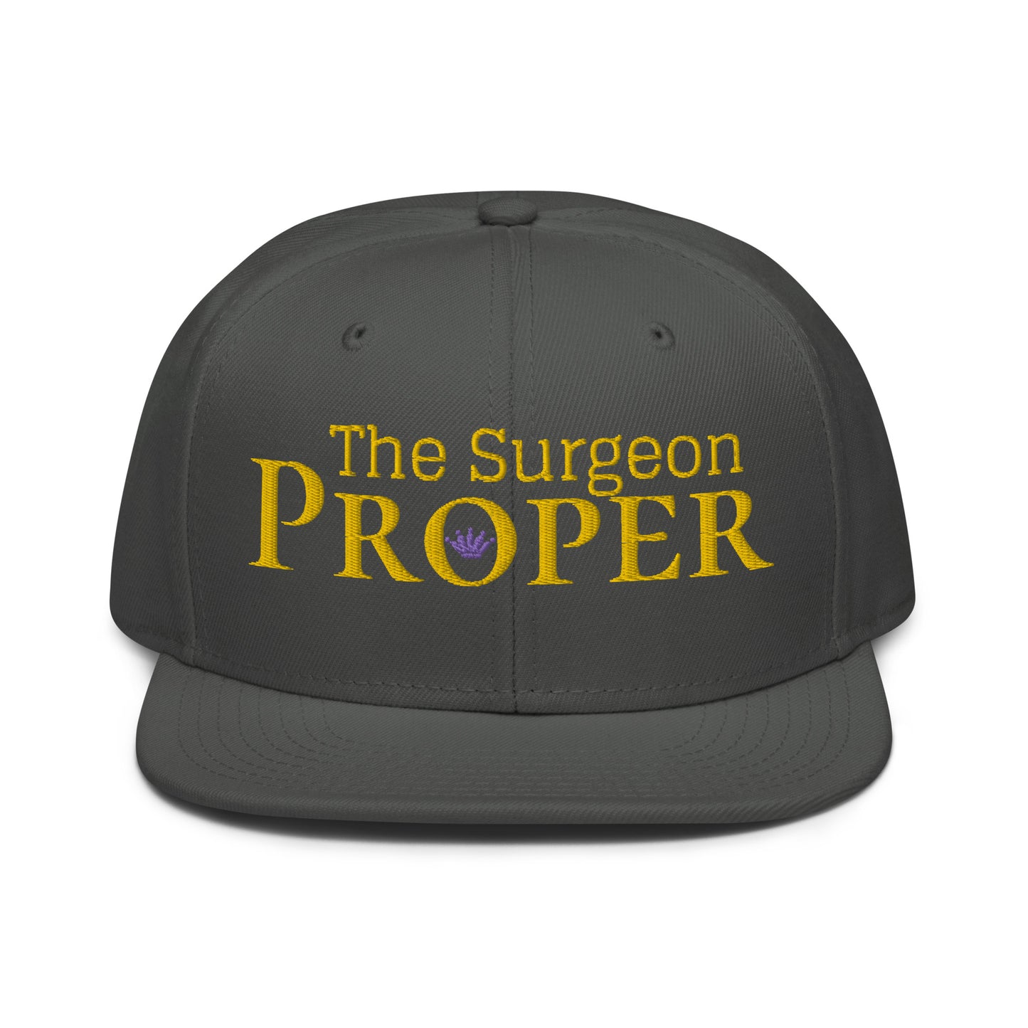 Proper The Surgeon Royal Combo (Gold/Gold/Purple) I Snapback Hat