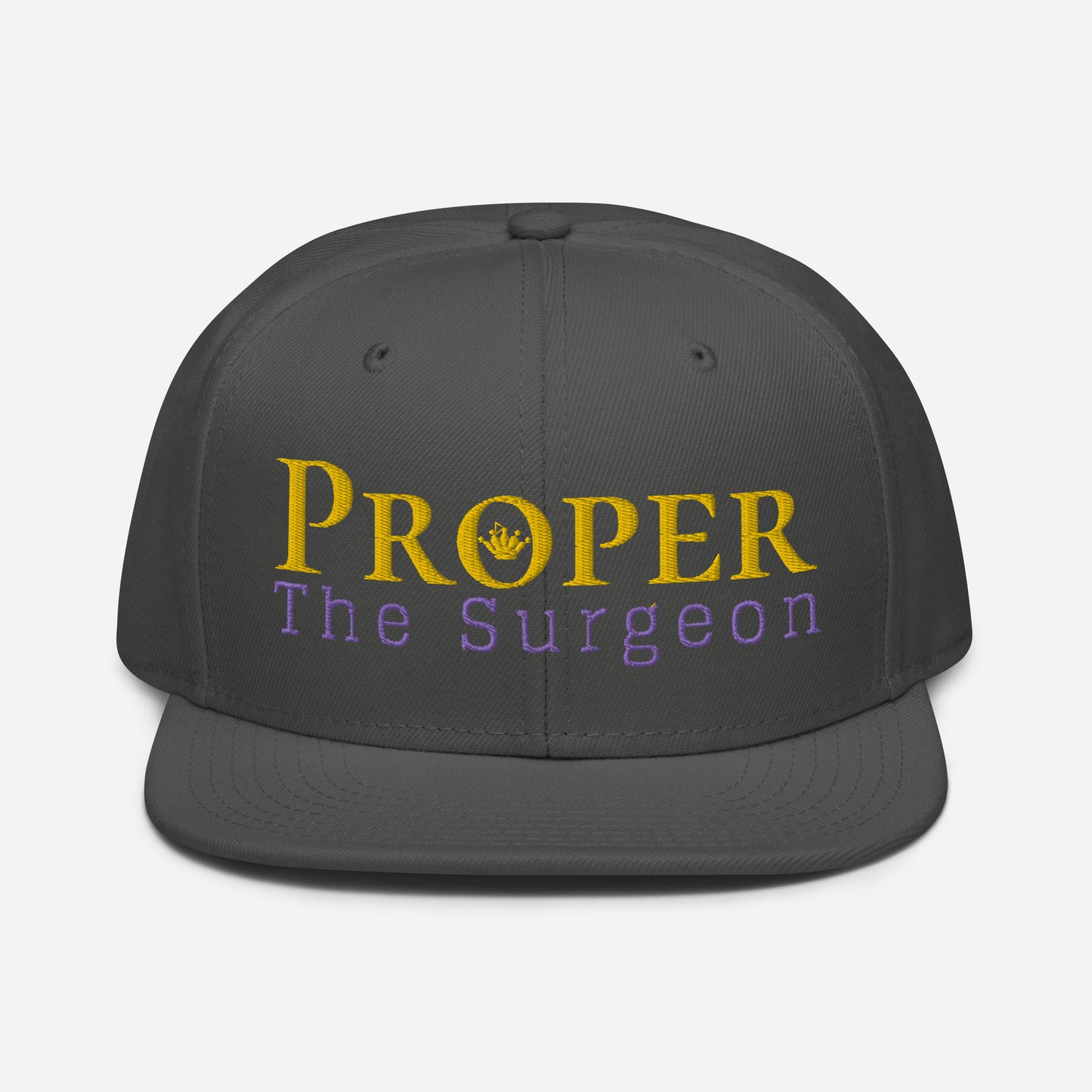 Proper The Surgeon Royal Combo (Gold/Purple/Gold) II Snapback Hat