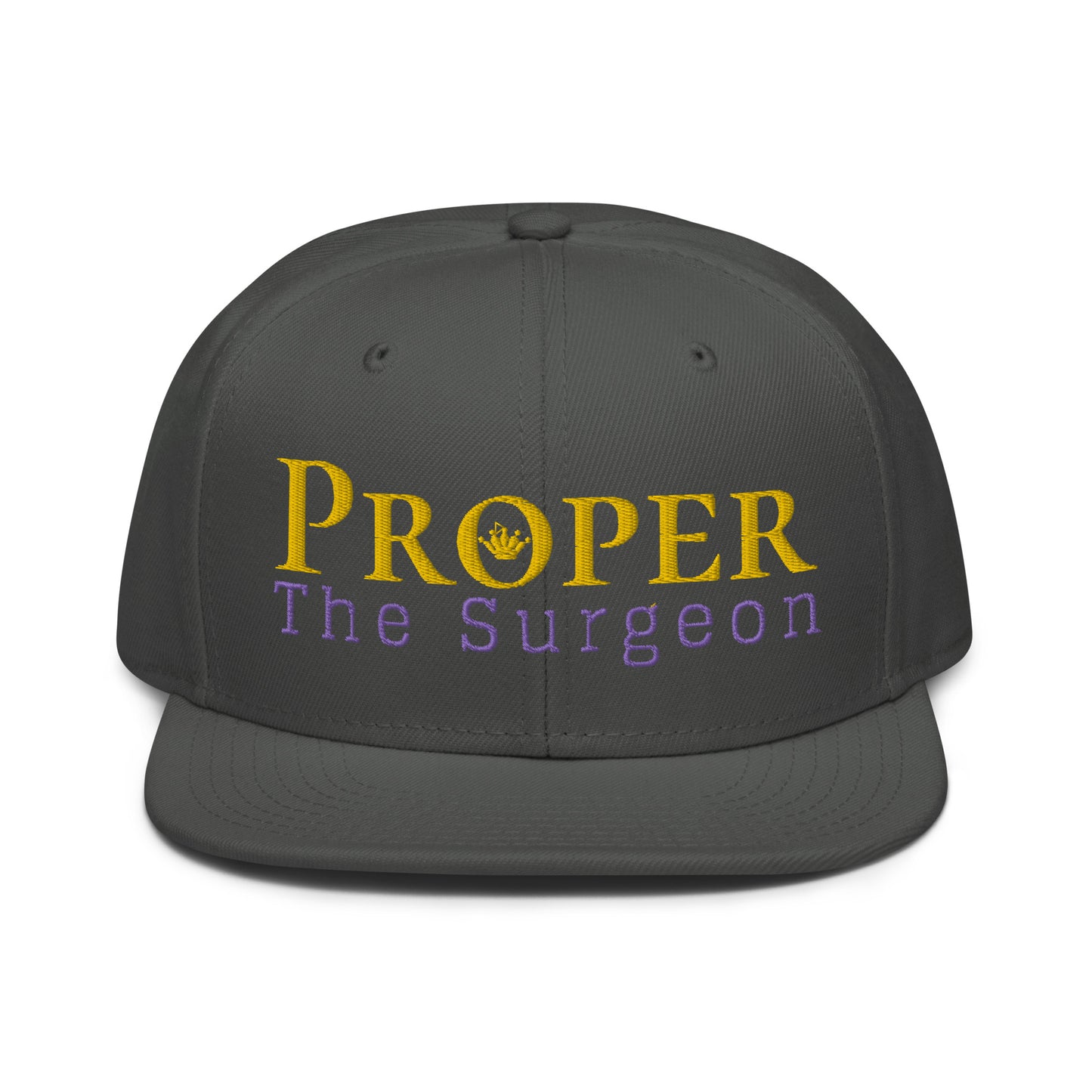 Proper The Surgeon Royal Combo (Gold/Purple/Gold) II Snapback Hat