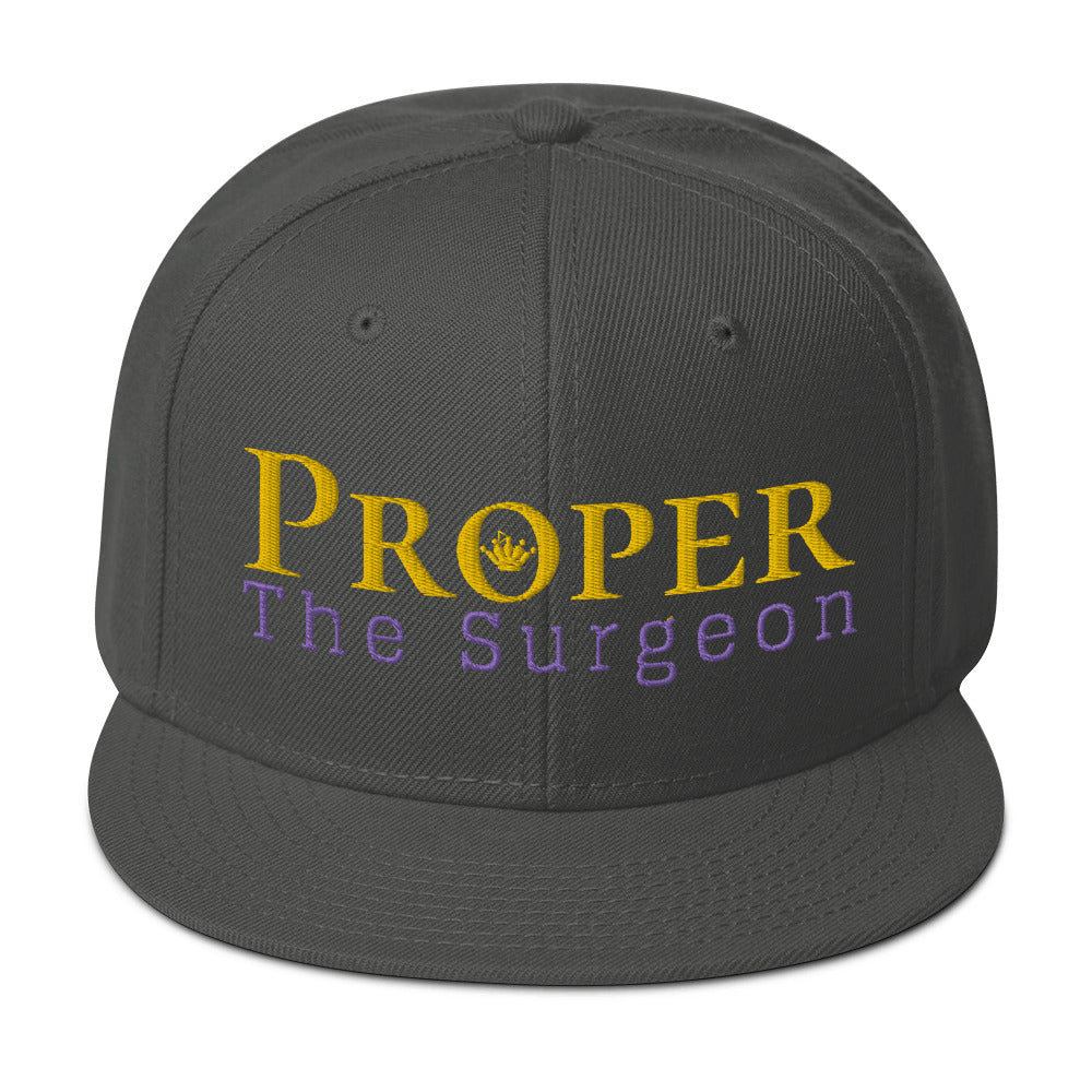 Proper The Surgeon Royal Combo (Gold/Purple/Gold) II Snapback Hat