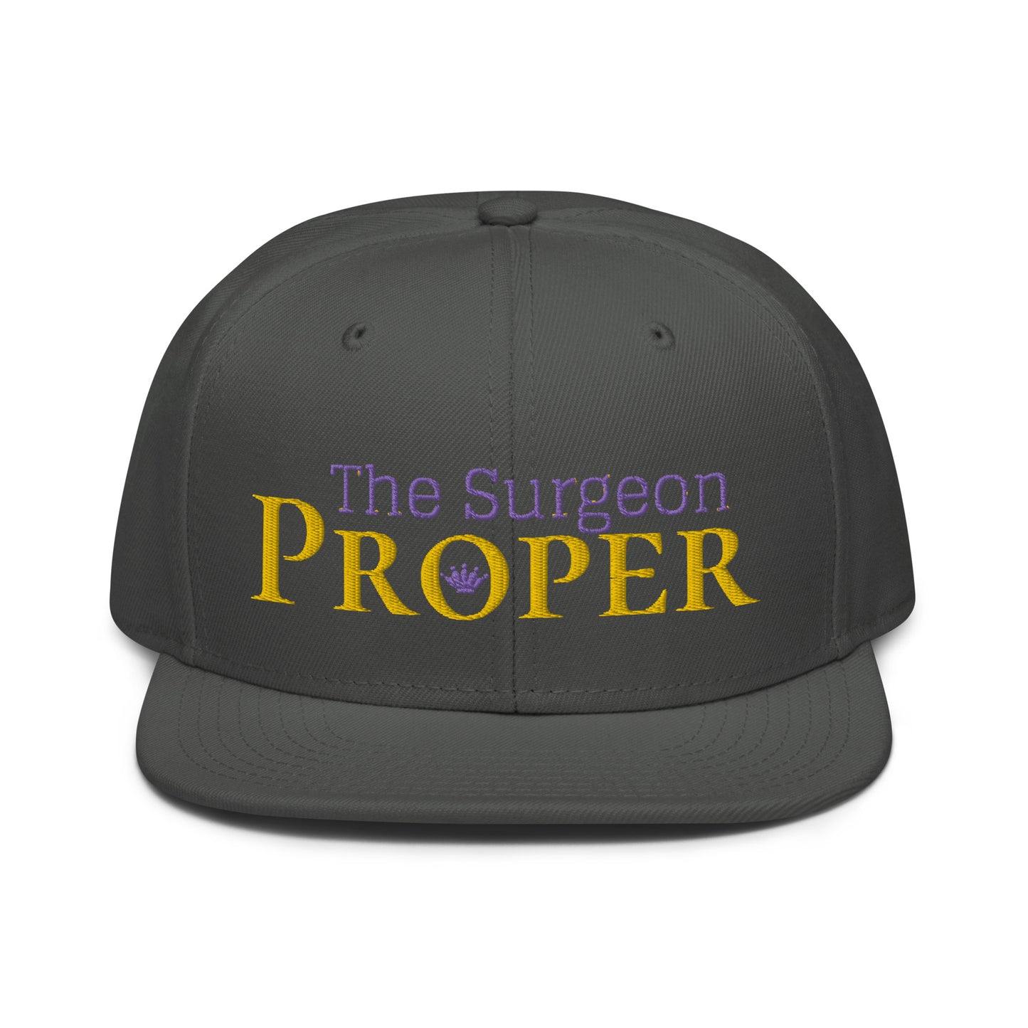 Proper The Surgeon Royal Combo (Gold/Purple/Purple) I Snapback Hat