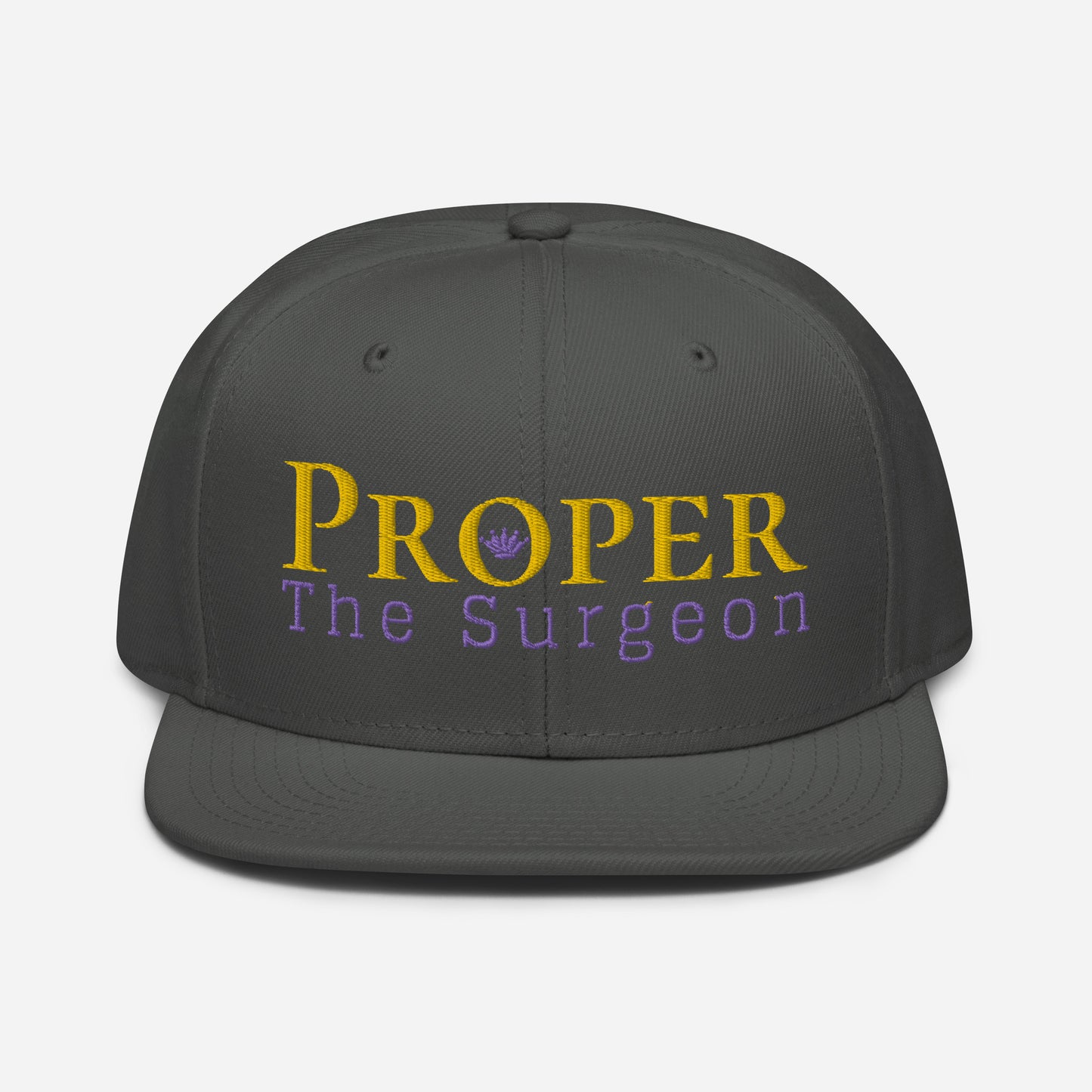 Proper The Surgeon Royal Combo (Gold/Lila/Lila) II Snapback-Kappe